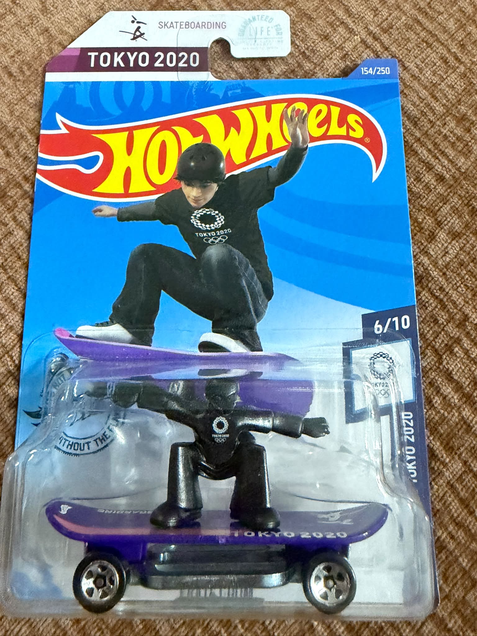 Found a 2020 Tokyo skateboard ing for 2 dollars today.