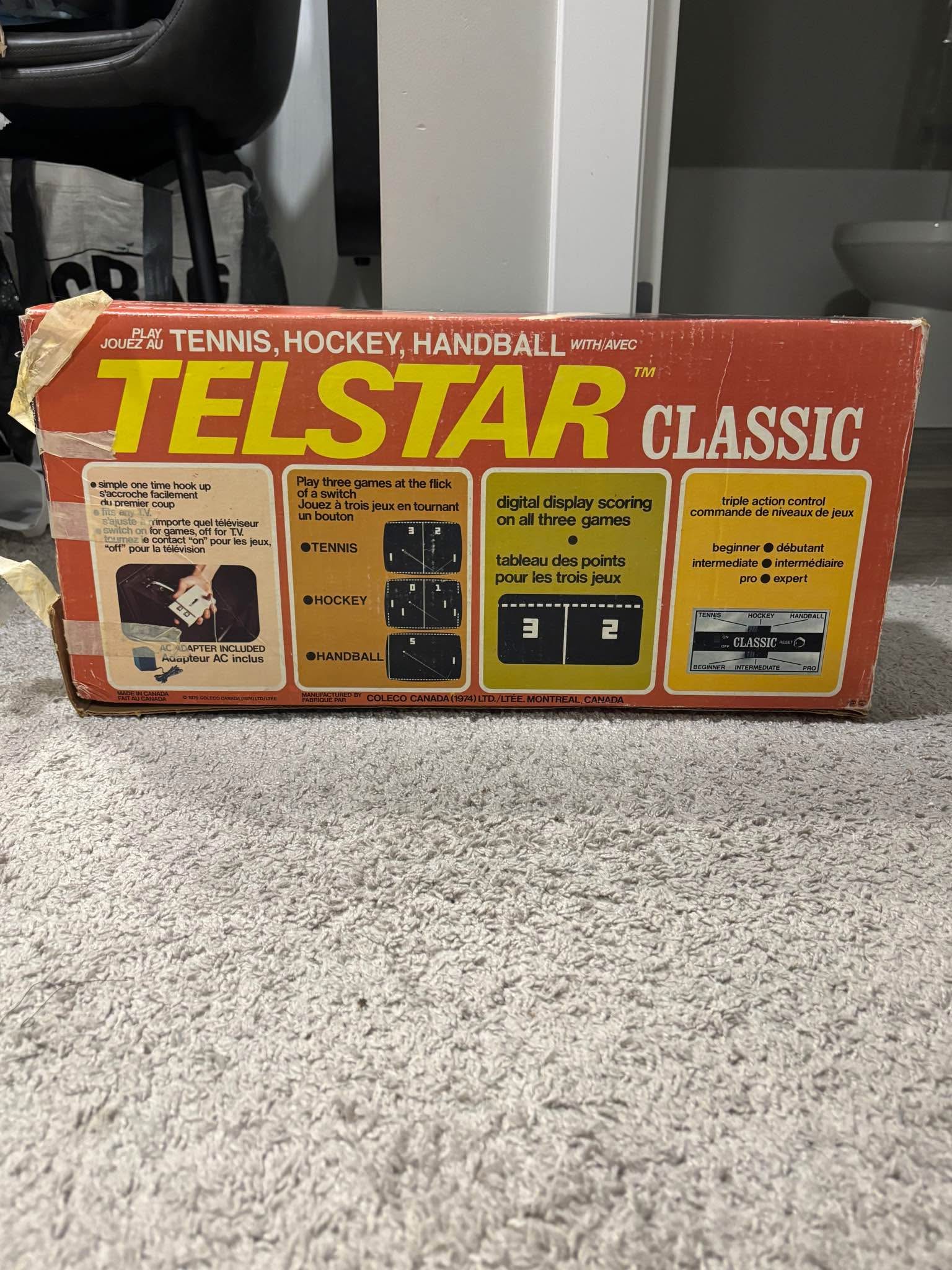 1976 Coleco TelStar Classic with Original Box - RVs & Campers - Calgary ...