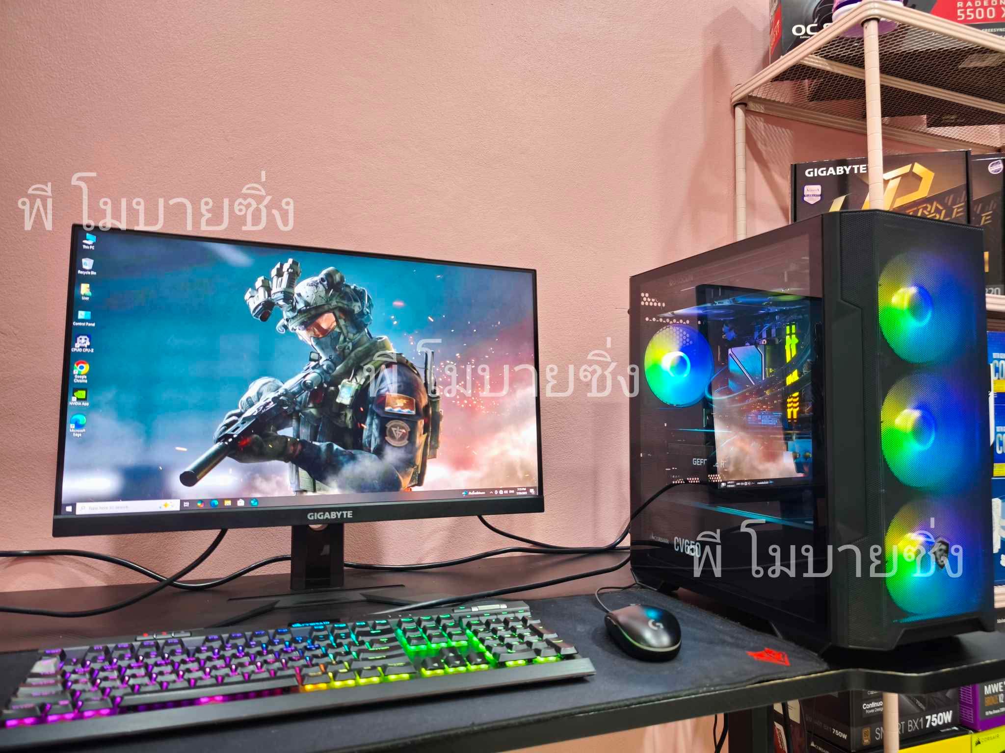 คอมชุด คอมพิวเตอร์ i5 13400f / Rtx 3070TI / จอ 24