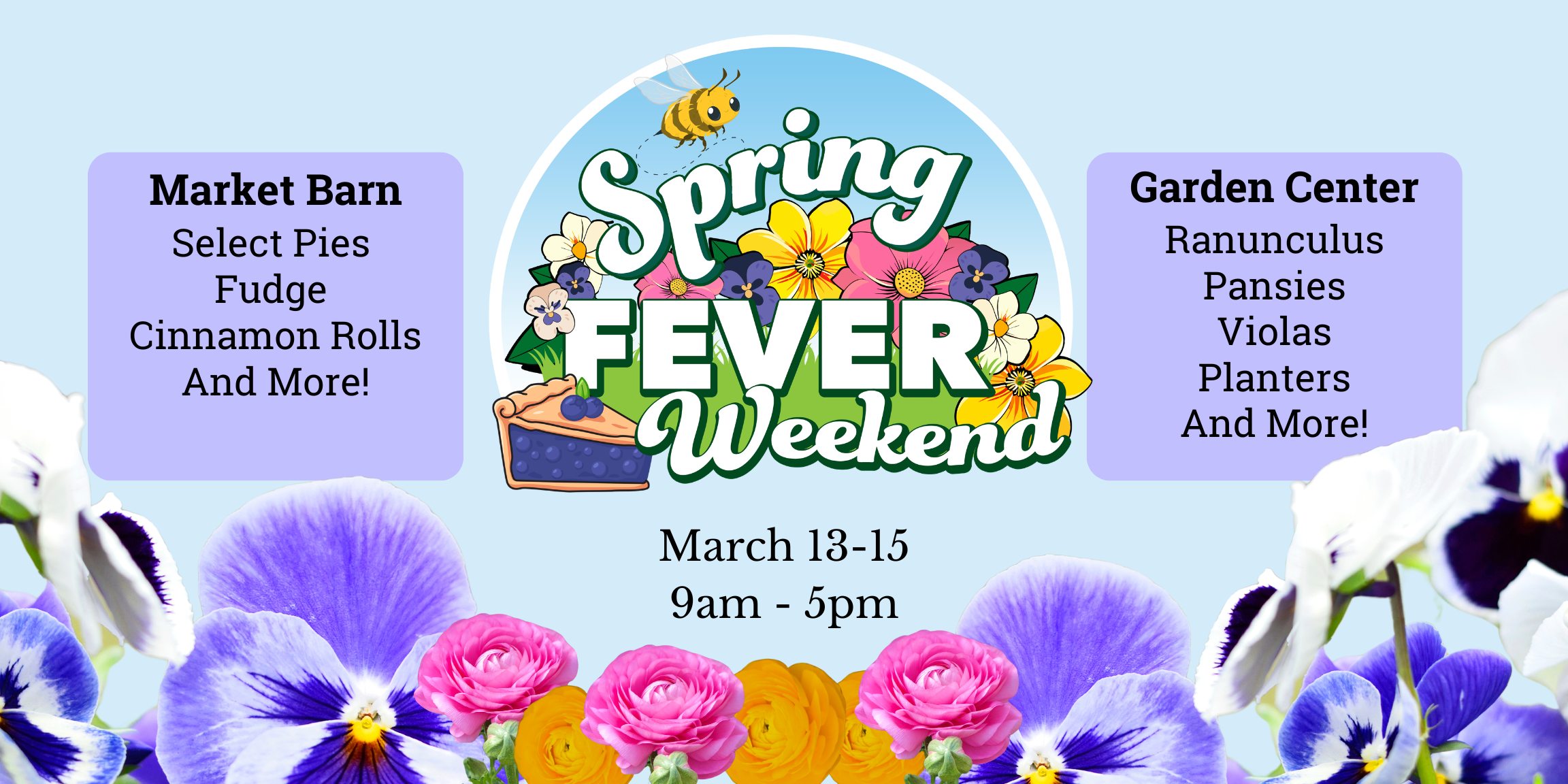 Spring Fever Weekend at Blooms & Berries