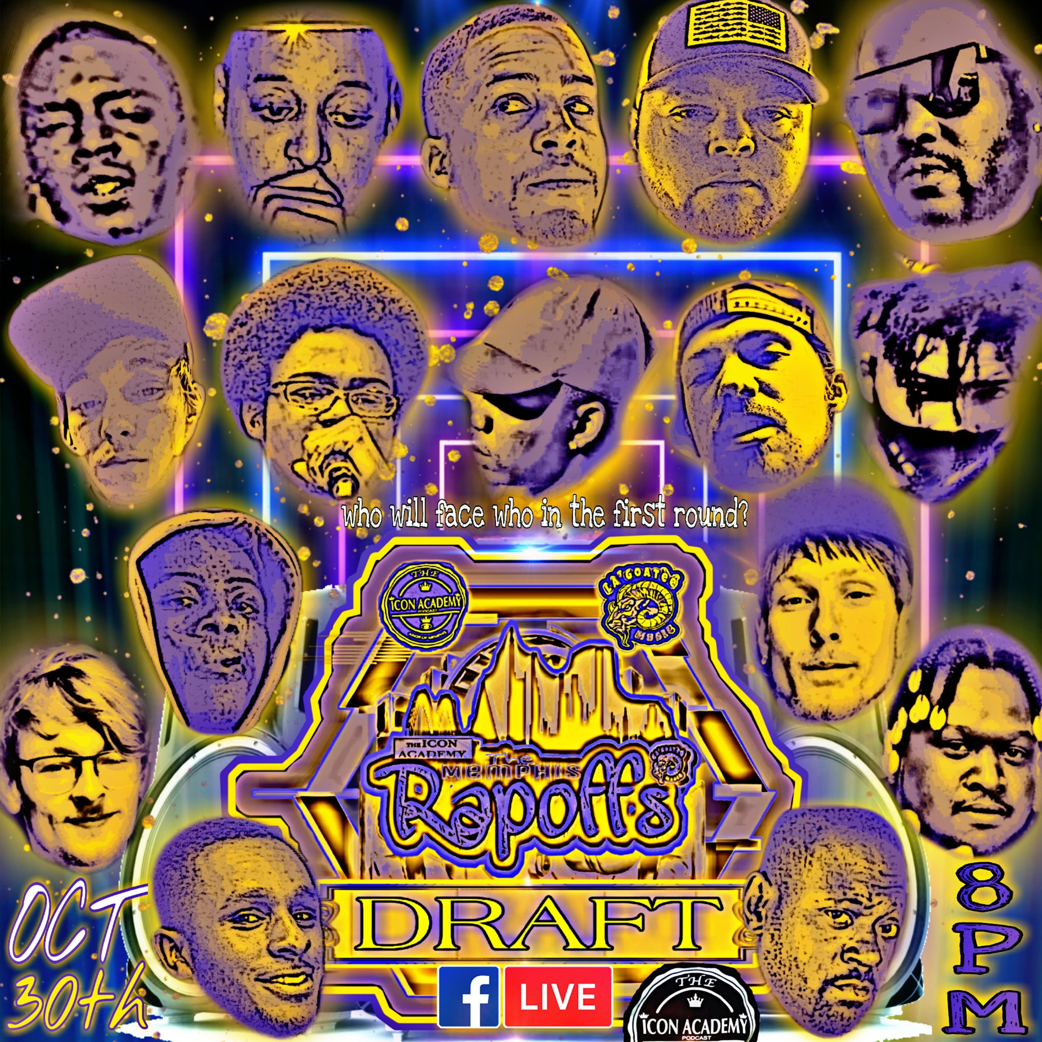 WHO WILL FACE WHO IN THE FIRST ROUND?... - The Rapoffs Series | Facebook