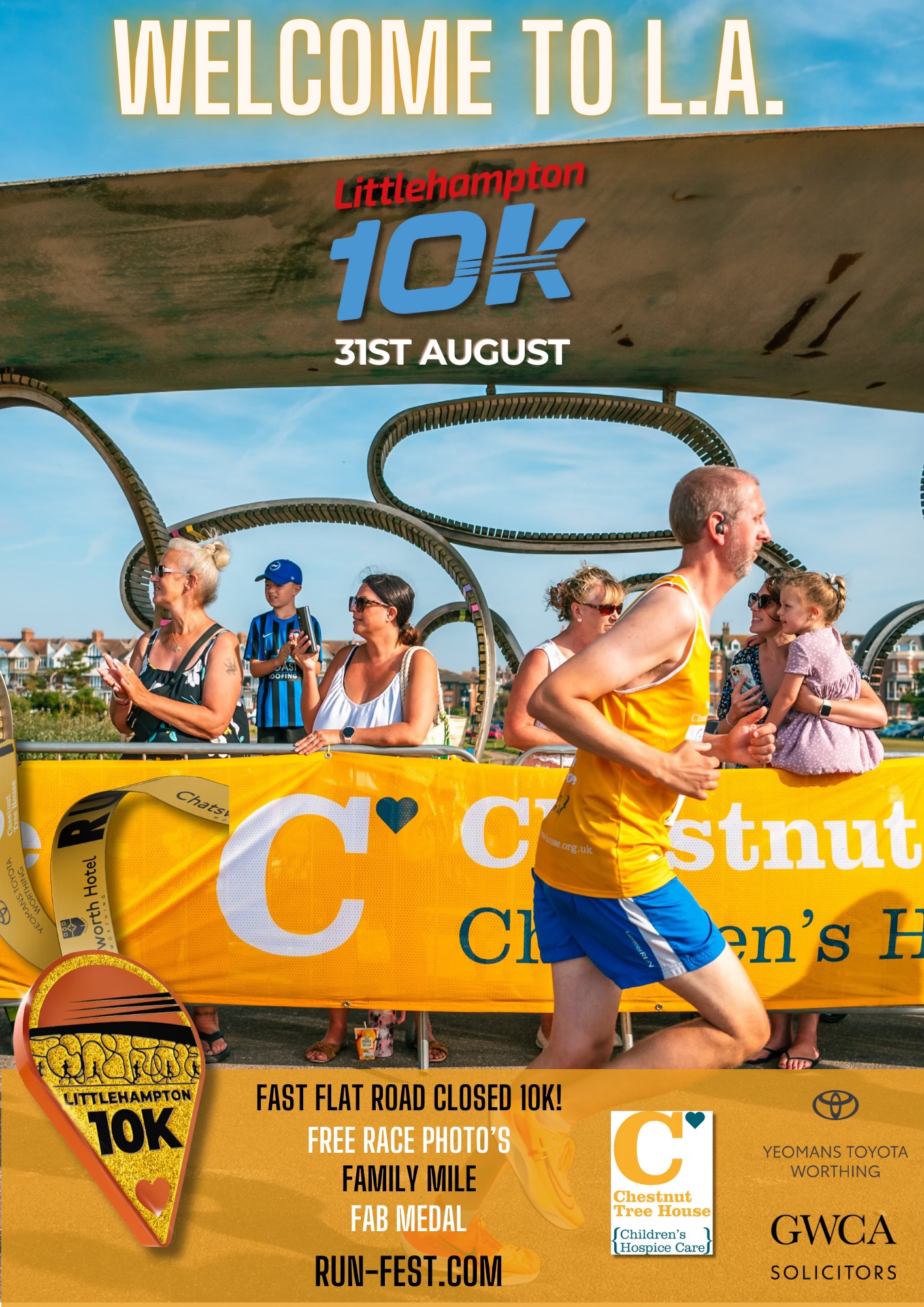 Worthing - Littlehampton 10k 31st August 2025 | 9am REASONS TO RUN ...