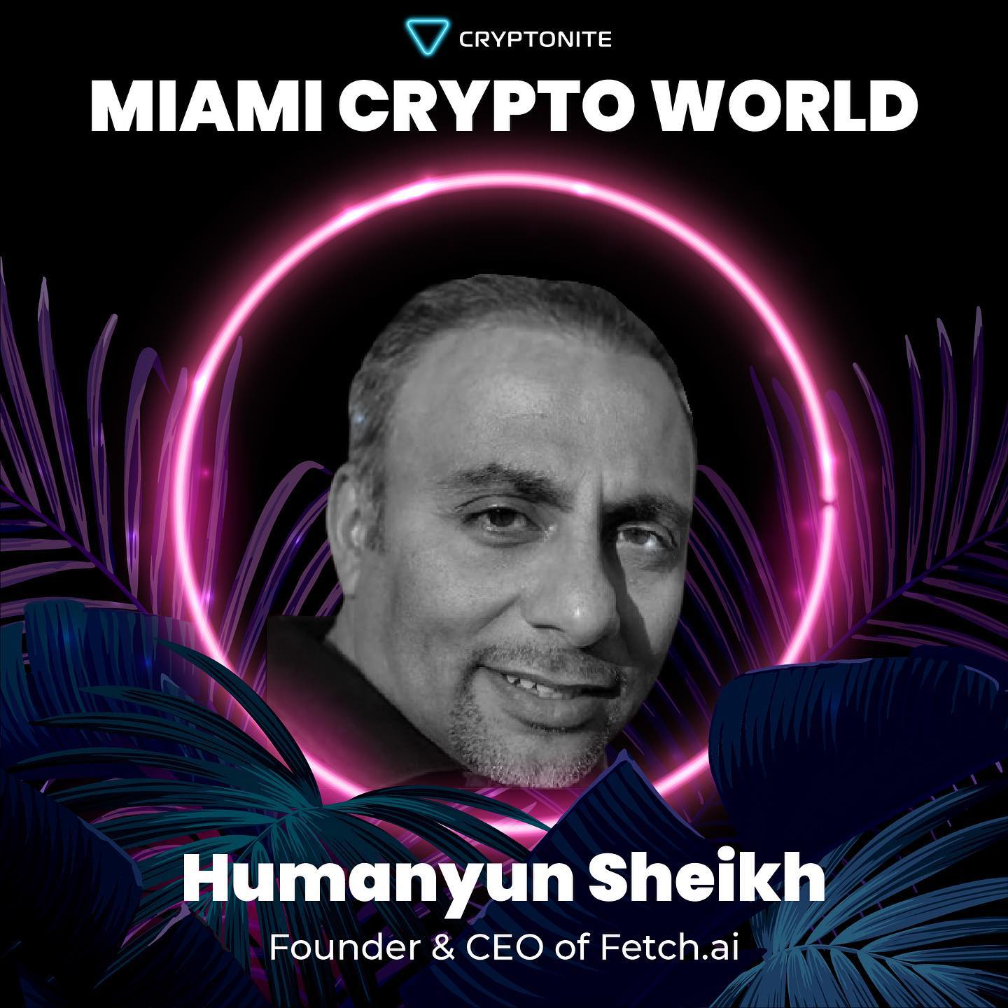 Cryptonite - Yuuup. The legend Humayun, Founder and CEO of...