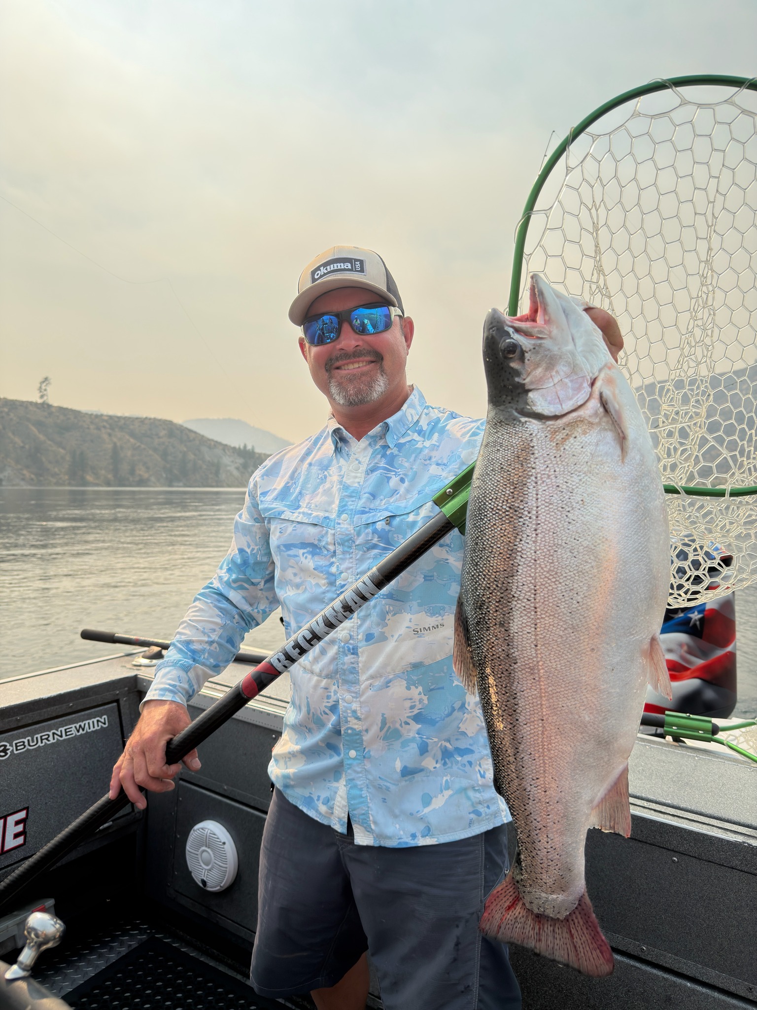 beckman salmon fishing nets Net Connect Channel that allows for an ultra BN1720P-24 43x51x46 cm  P-LINE