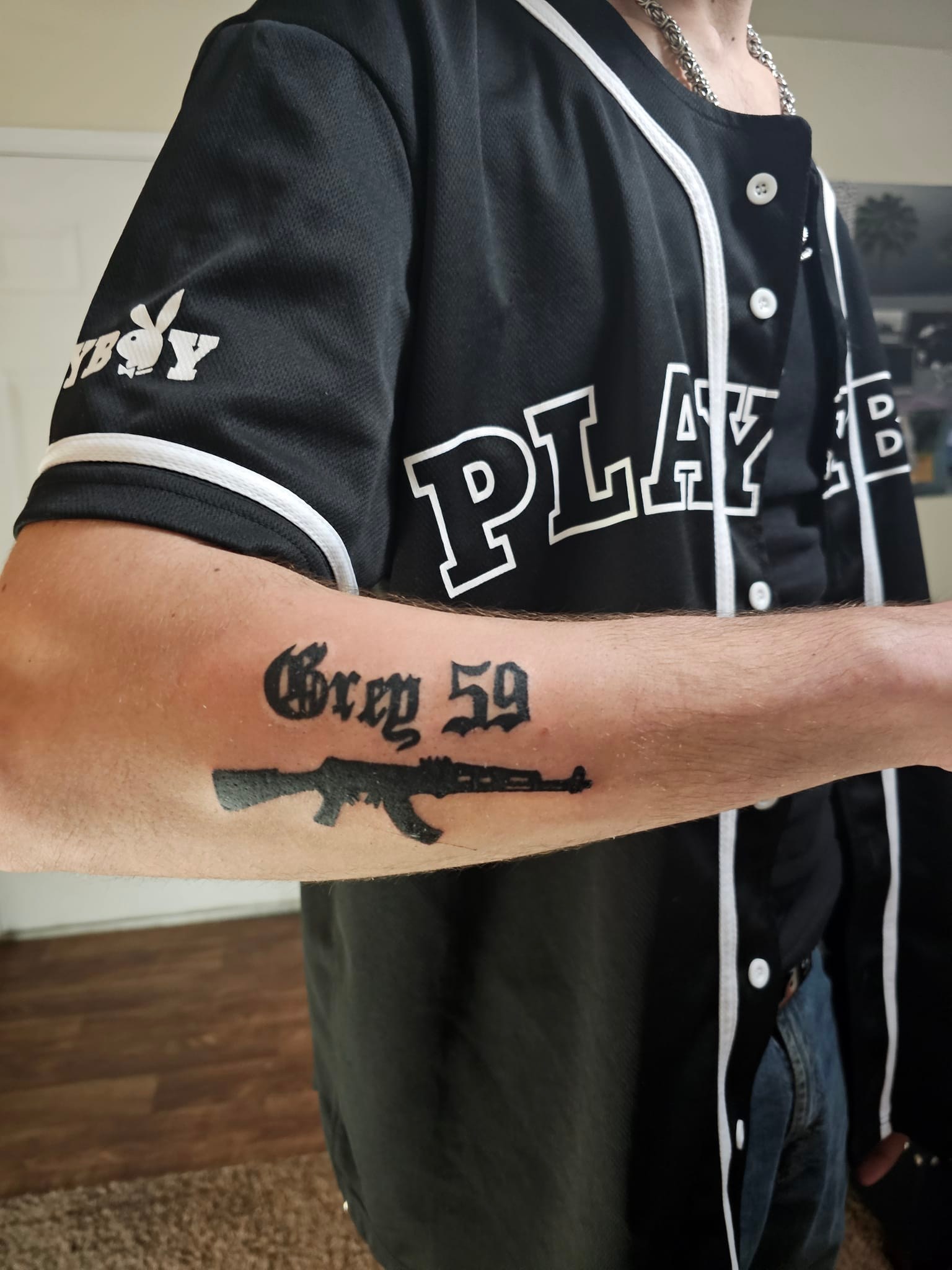Is it a good idea to get a G59 tattoo on the neck as a first tattoo?