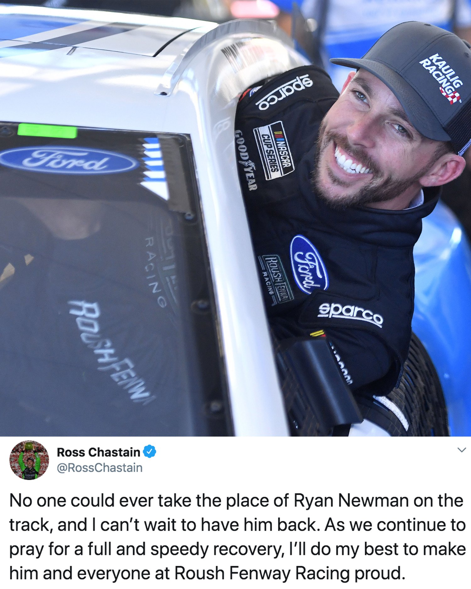 NASCAR on NBC - Ross Chastain Racing is ready for his first race in the ...