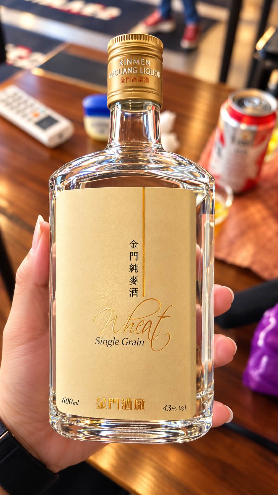 金門酒造 Wheat Single Grain 600ml 43% 今晚射兩杯先～🥃🥃