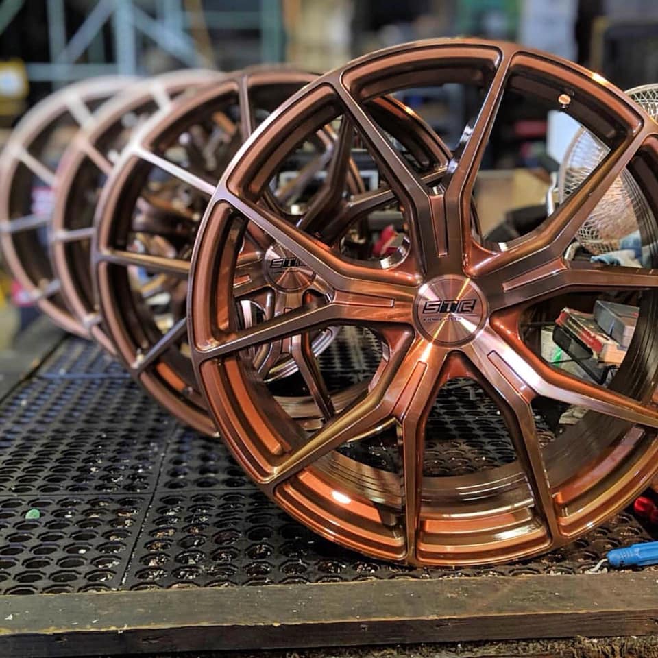 Our #STR907 in bronze tint for sure... - STR Racing wheels
