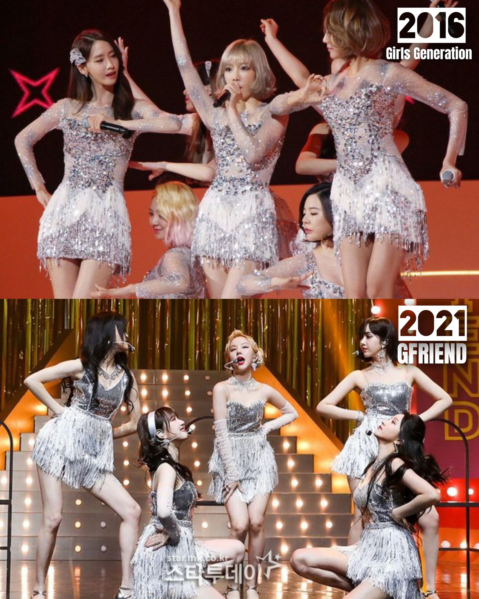 2016 Girls Generation or 2021 Gfriend