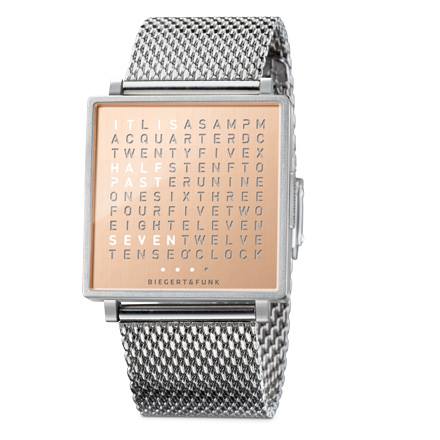 J SELECT - 【新品介紹】 Qlocktwo 以文字呈現時間，仲有好多種顏色選擇。由BIEGERT &... | Facebook