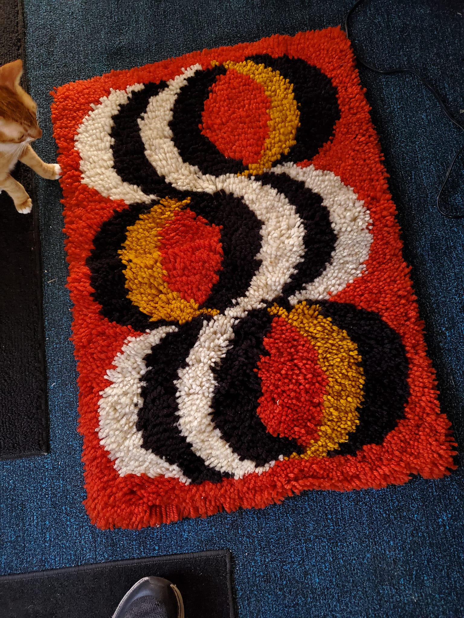 Shag rug care tips from 60s and 70s experience