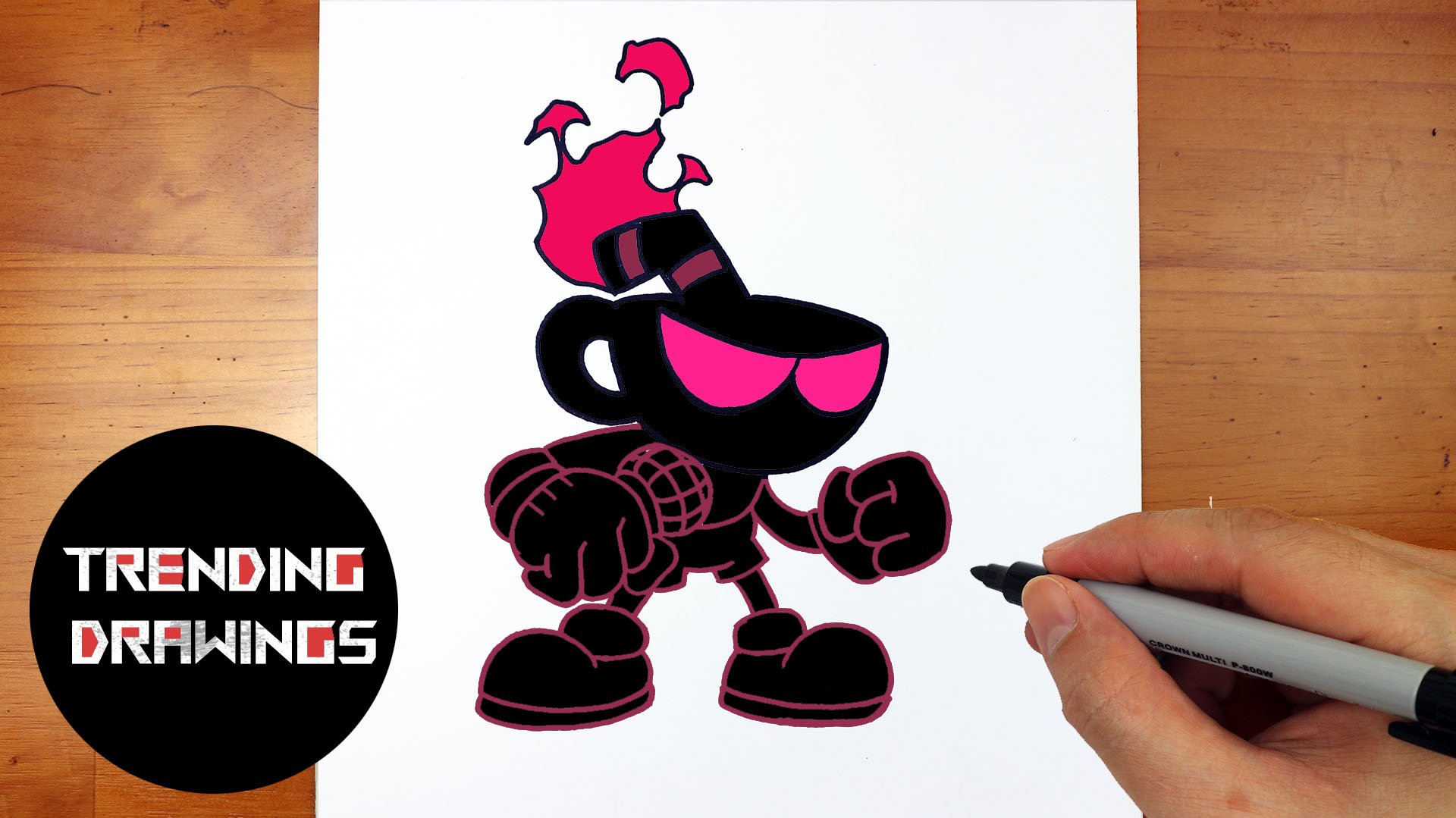 Drawing FNF Mod Character... - Drawing Animals - How To Draw | Facebook