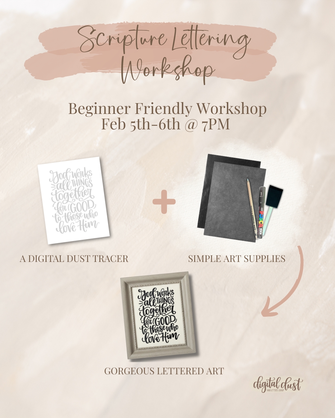Imperfect Dust - Hand Lettered Art by Danielle