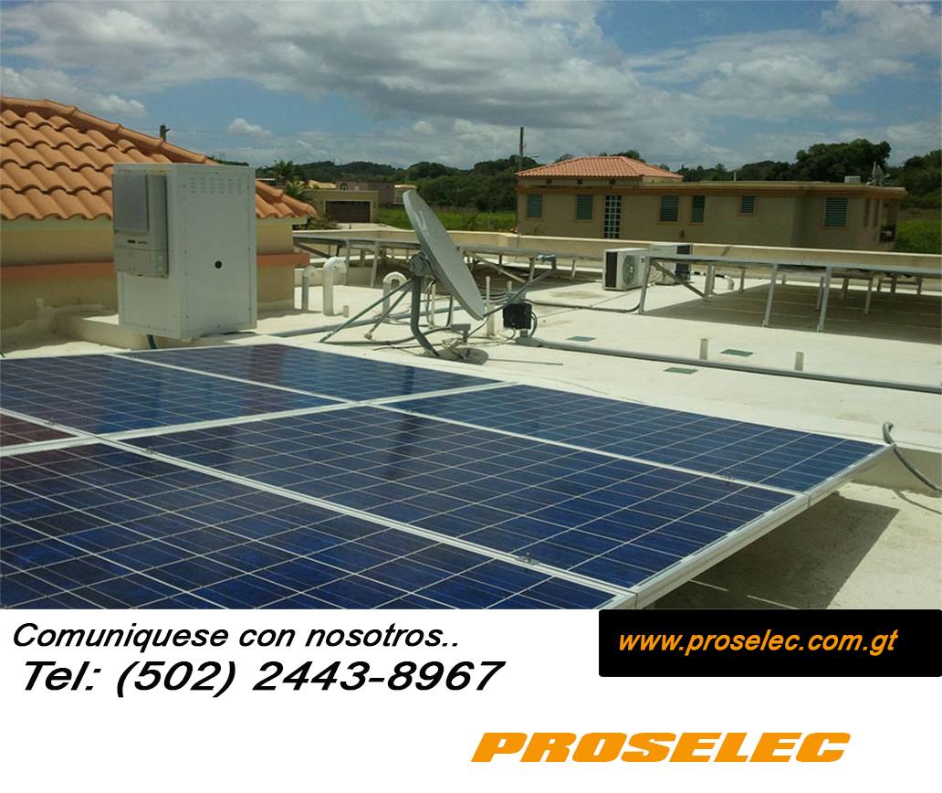 La tecnología solar es de las... - Proselec Guatemala | Facebook