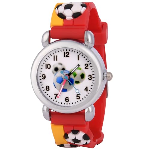 Montre Enfant Garçon Fille - Étanche 5 ATM, Analogique Quartz - Montre Apprentissage Sport