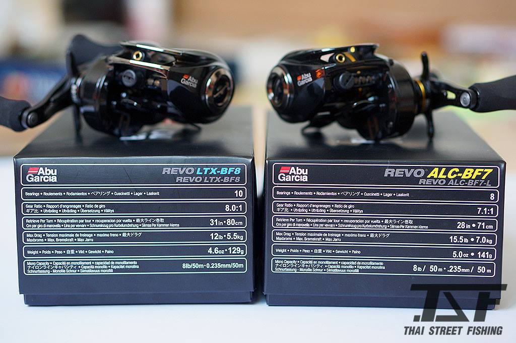 Abu Revo Ltx Bf8 Vs Alc Bf7 By Thai Thai Finesse Fishing Facebook