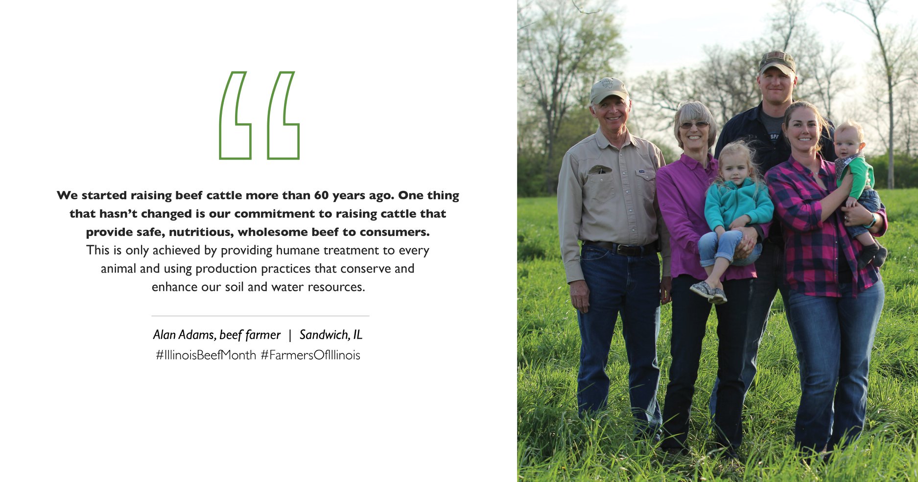 “We started raising beef cattle... - Illinois Farm Families | Facebook