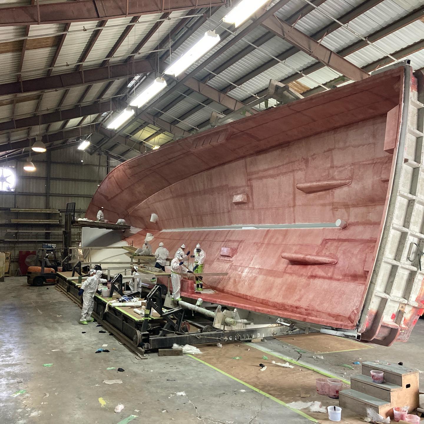 Laying up the new 88’ Reel... - Merritt's Boat & Engine Works | Facebook
