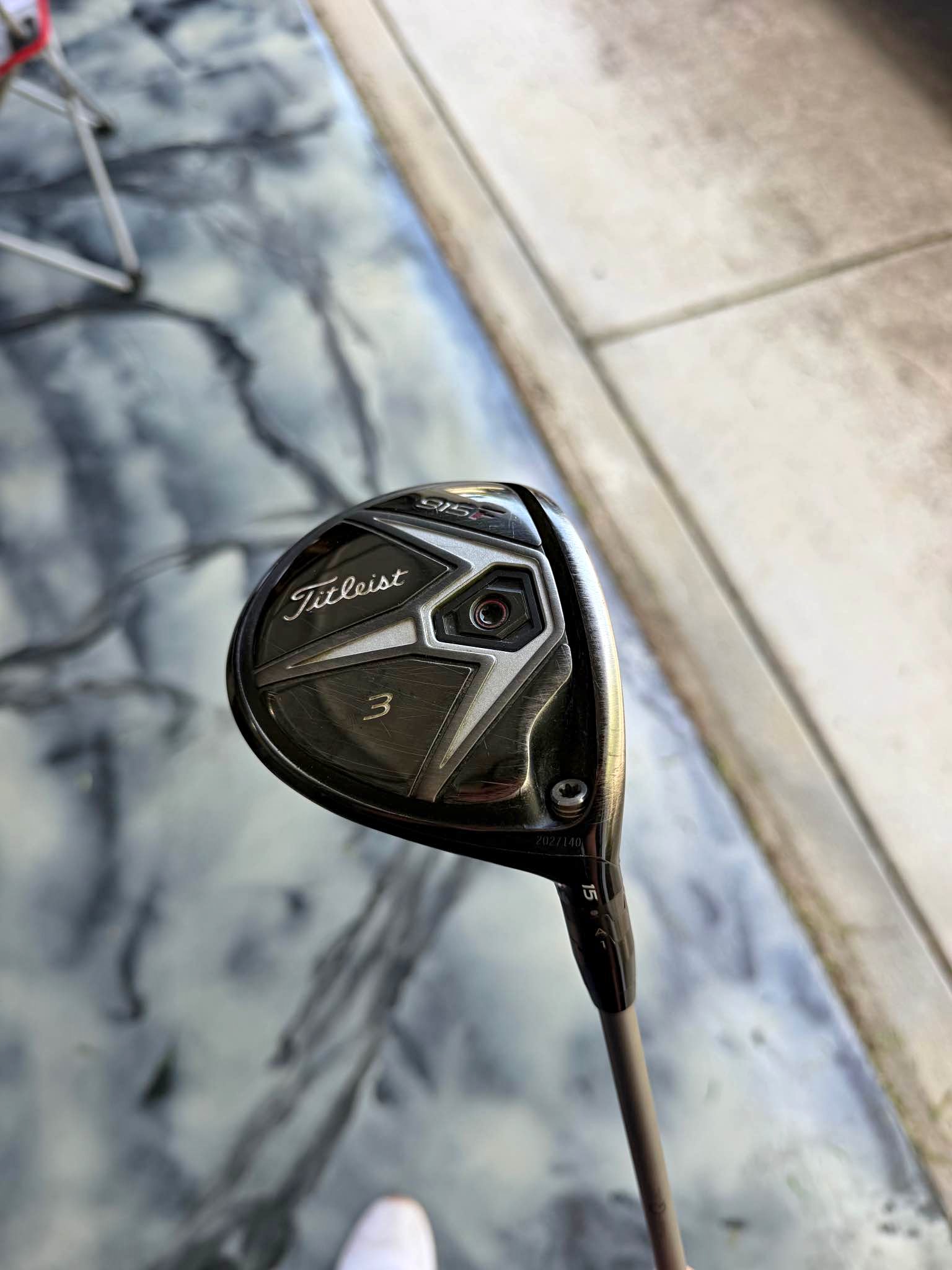 Titleist 915 F 3 Wood with Regular Flex Mitsubishi Diamana shaft