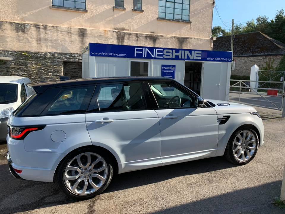Fine Shine Ltd - Range Rover sport in for a ceramic...