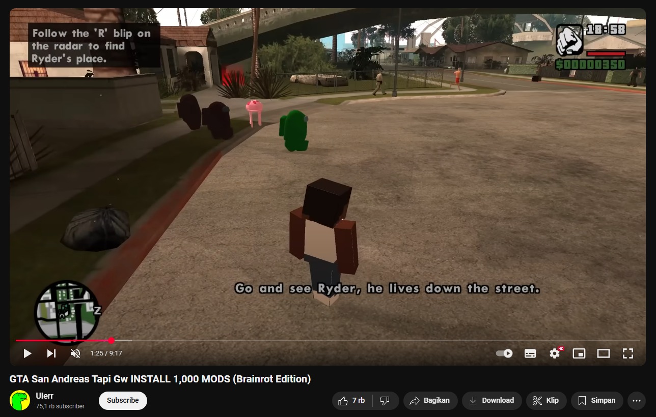 Kuroshka - ajarin dong cara mod biar npc / peds di gta sa... | Facebook