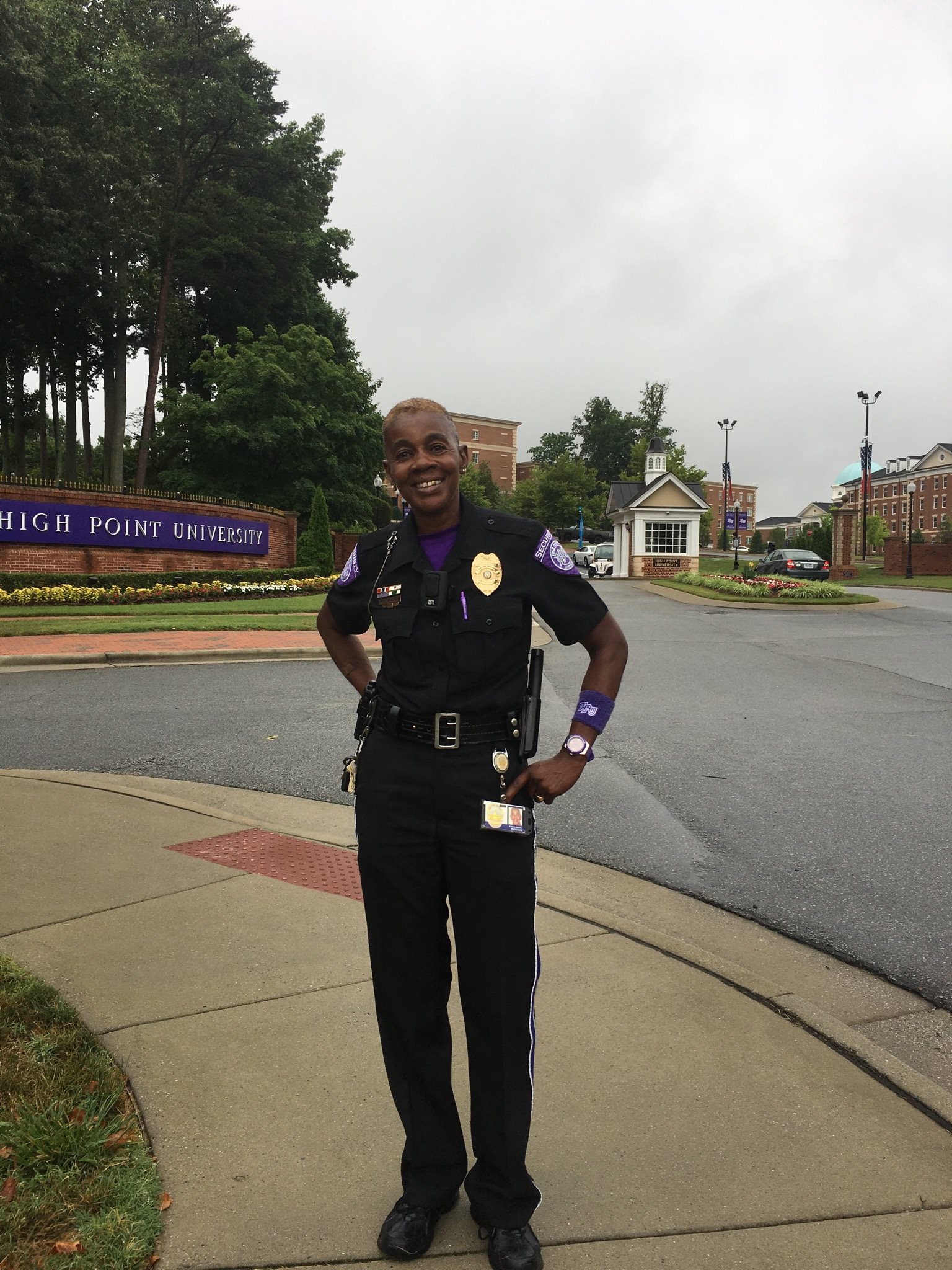 Security with a Smile: Miss Valerie
