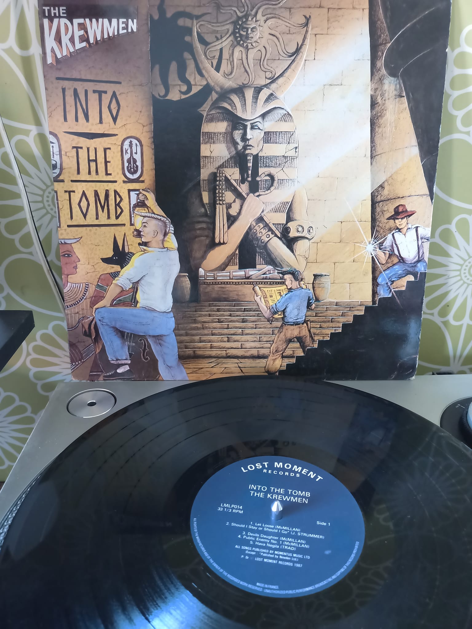 Not in brilliant shape but plays, not a reissue this time but an 