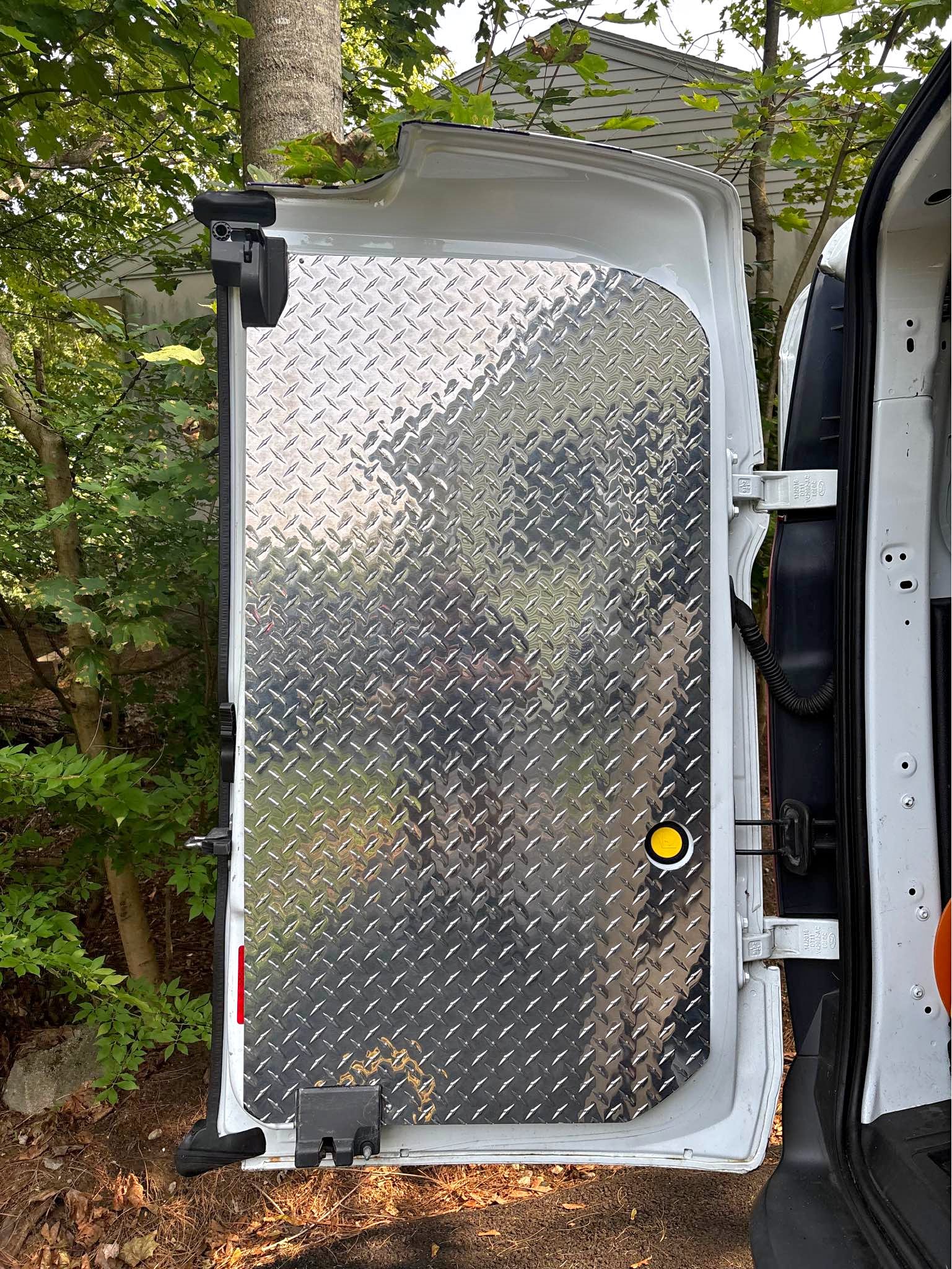 Ford Transit Diamond Plate Door Panels - Car Exterior Parts