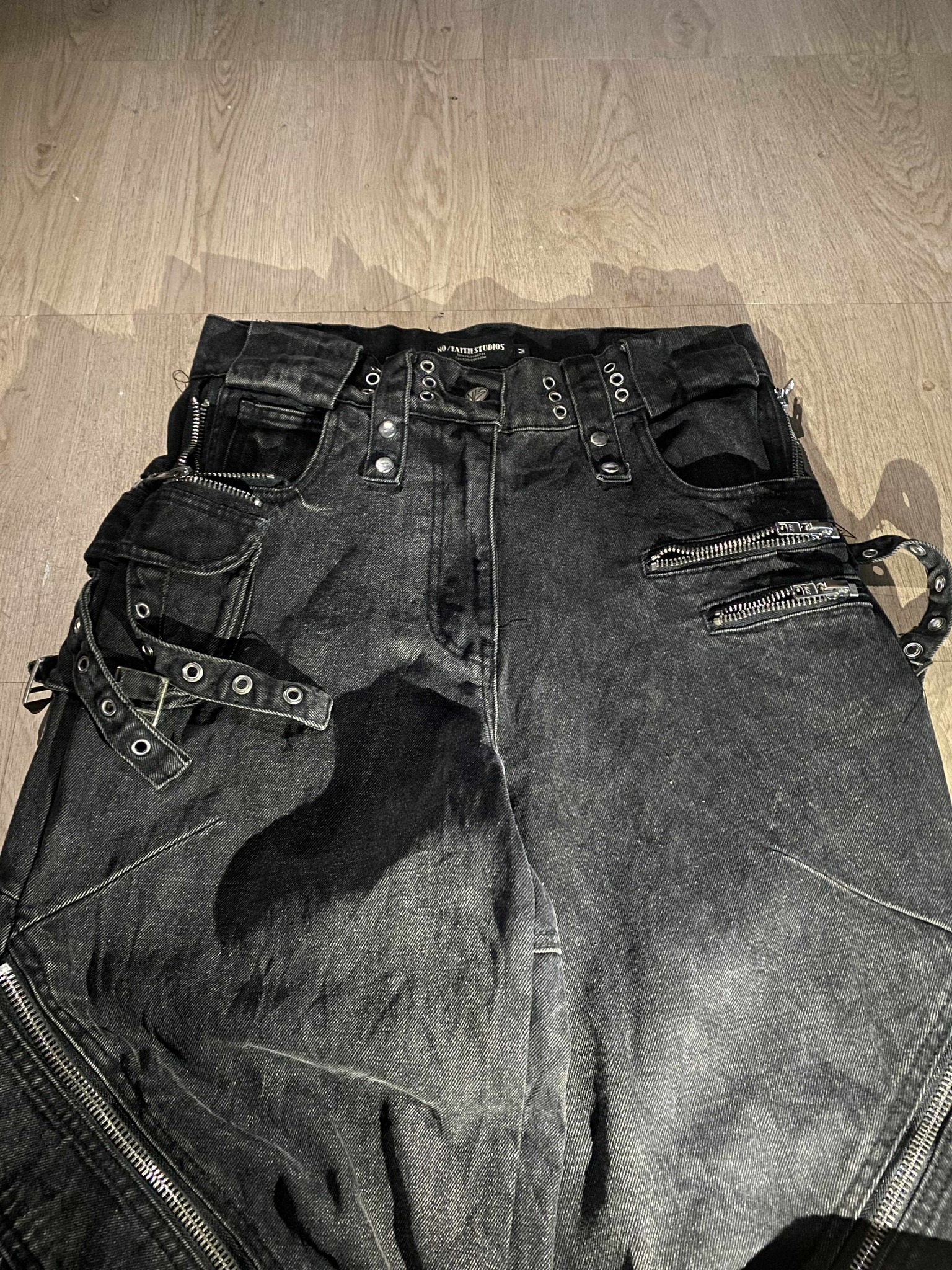 No Faith Studios heavy cargo pants