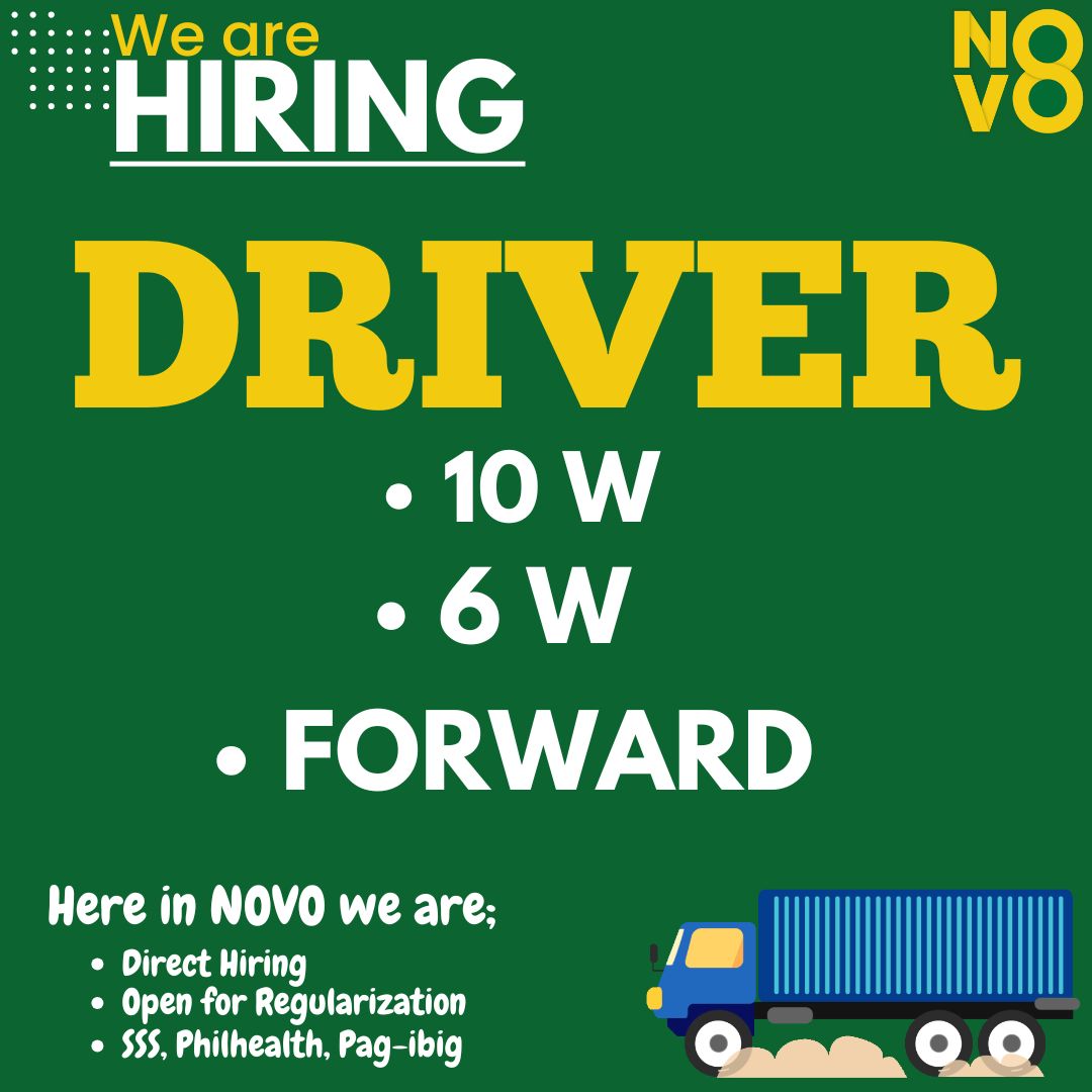 URGENT HIRING OF DRIVER AND DRIVER HELPER | Facebook