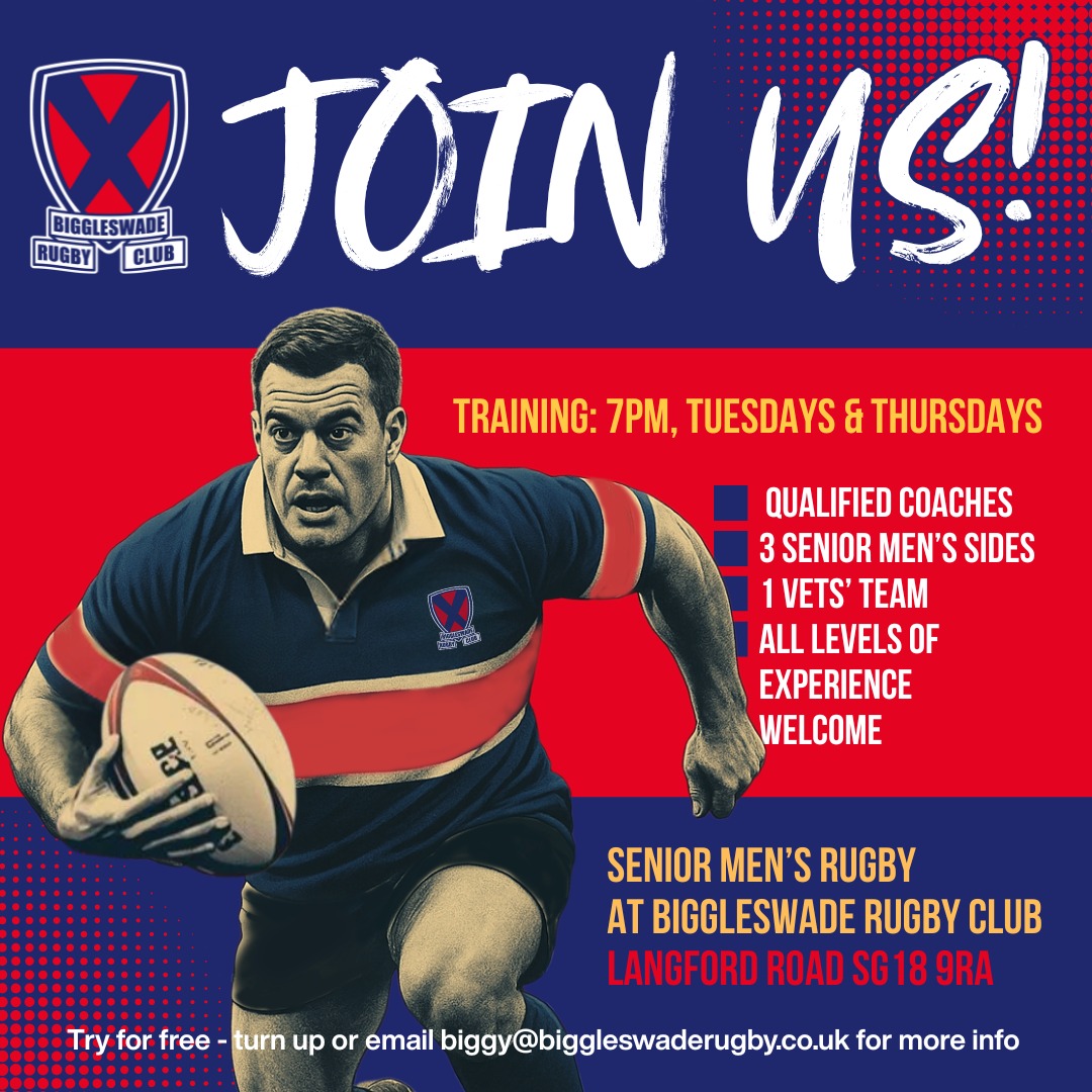 Biggleswade - 🔵🔴 NEW PLAYERS WELCOME 🔴🔵 Make 2026 the year you become a ...