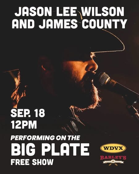Friday Sept. 18, 2026 12PM Live at Barley's Knoxville on air 89.9