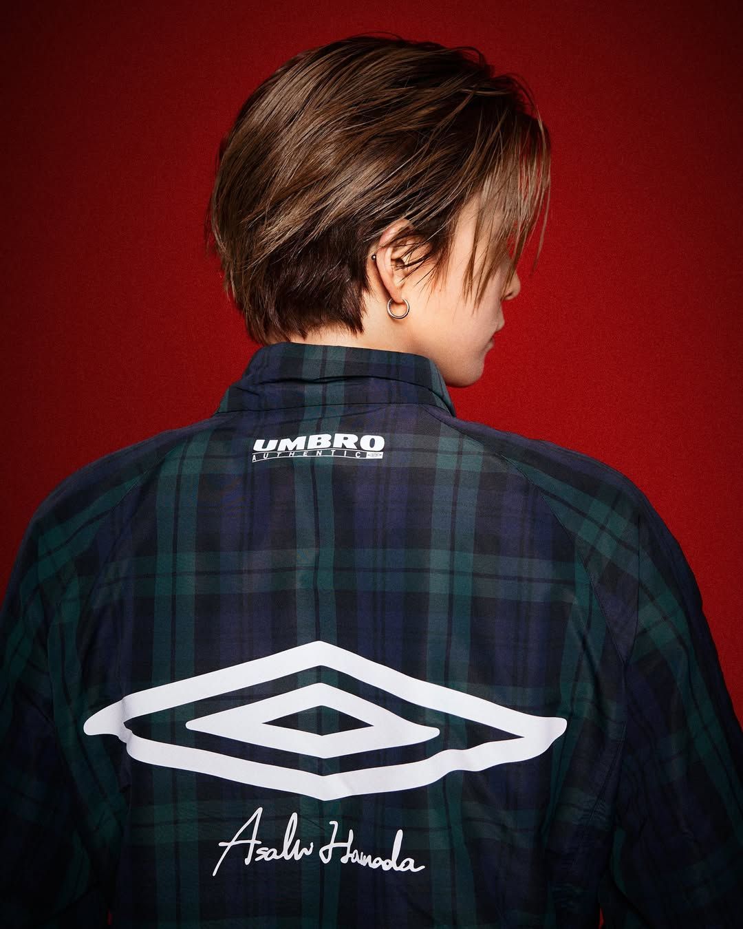 UMBRO × TREASURE ASAHI コラボチェックジャケット 260407 | 📸 INSTAGRAM umbrokorea UPDATE : 