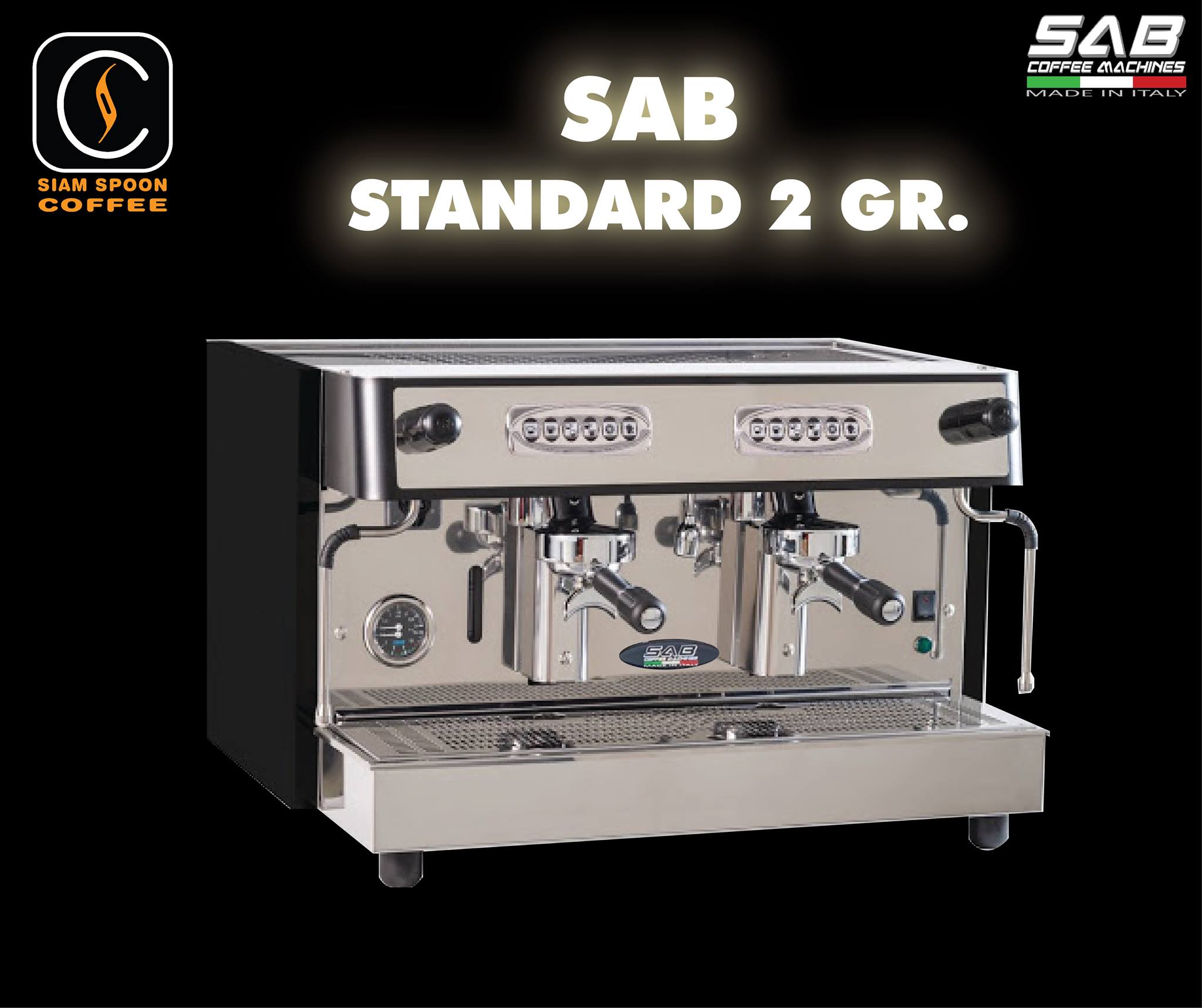 เครื่องชงกาแฟ SAB STANDARD 2 GR.... - Siam Spoon Coffee | Facebook
