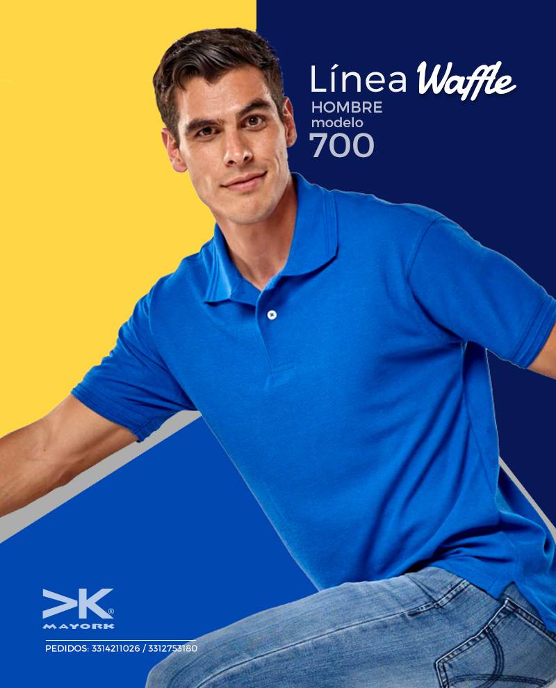 MayorK - Conoce nuestra linea de polos estilo Waffle para...