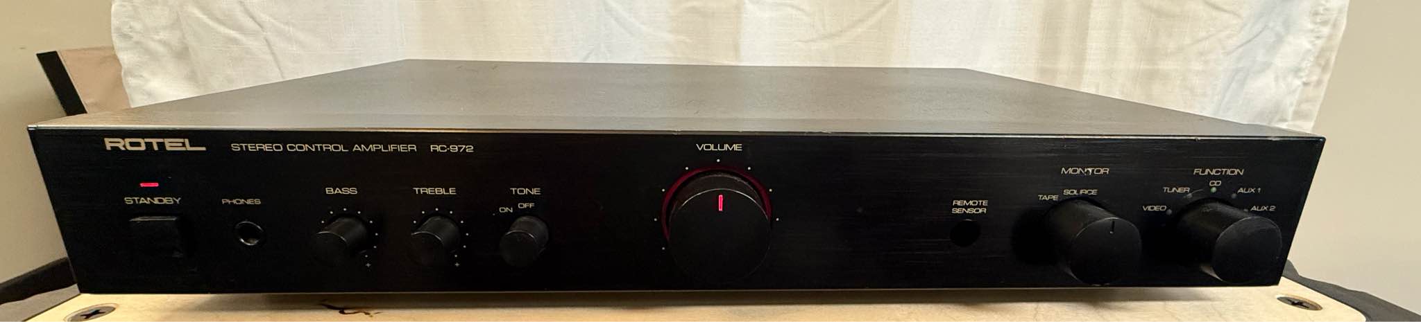 ROTEL RC-972 Stereo Pre-Amplifier (vintage/analog) - Pro Audio ...