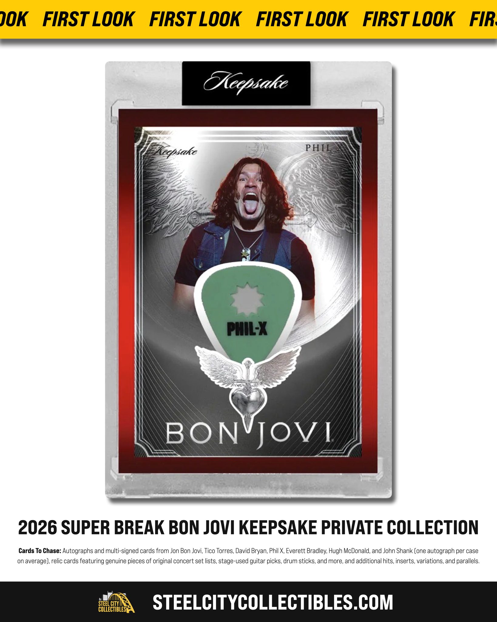 NEW! Details for 2026 Super Break Bon Jovi Keepsake Private