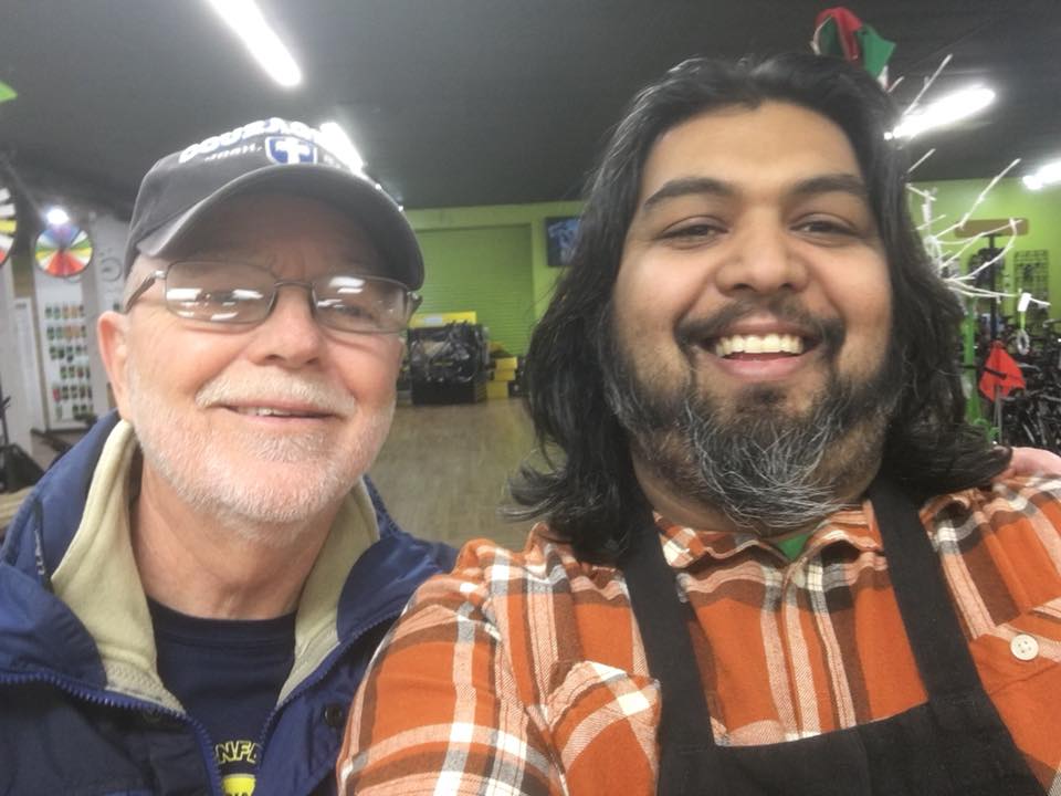 mac people It's always a good day when you run into the legend Mac White