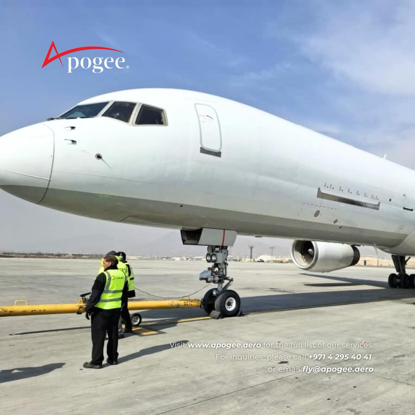 A successful operation begins... - Apogee Aviation Services | Facebook
