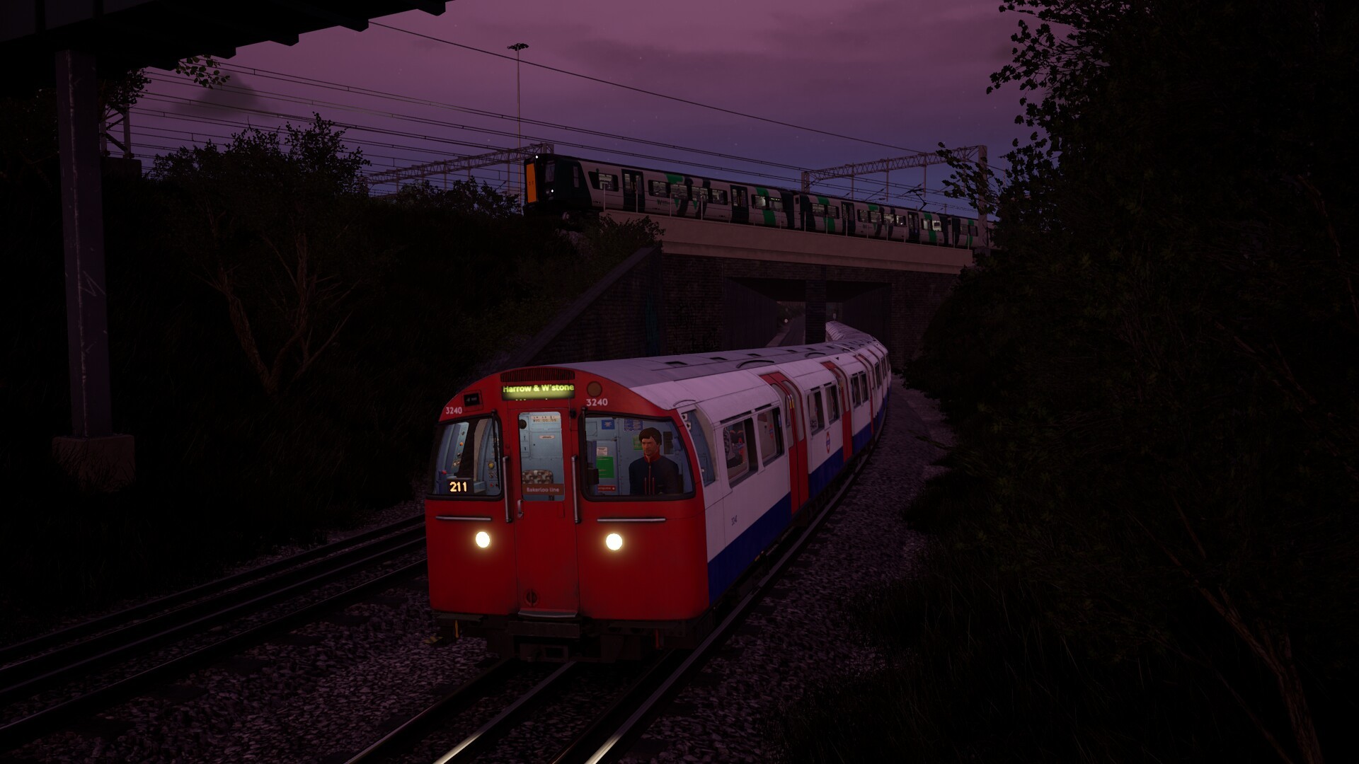 One of my favourite runs are the LUL services alongside the WCML