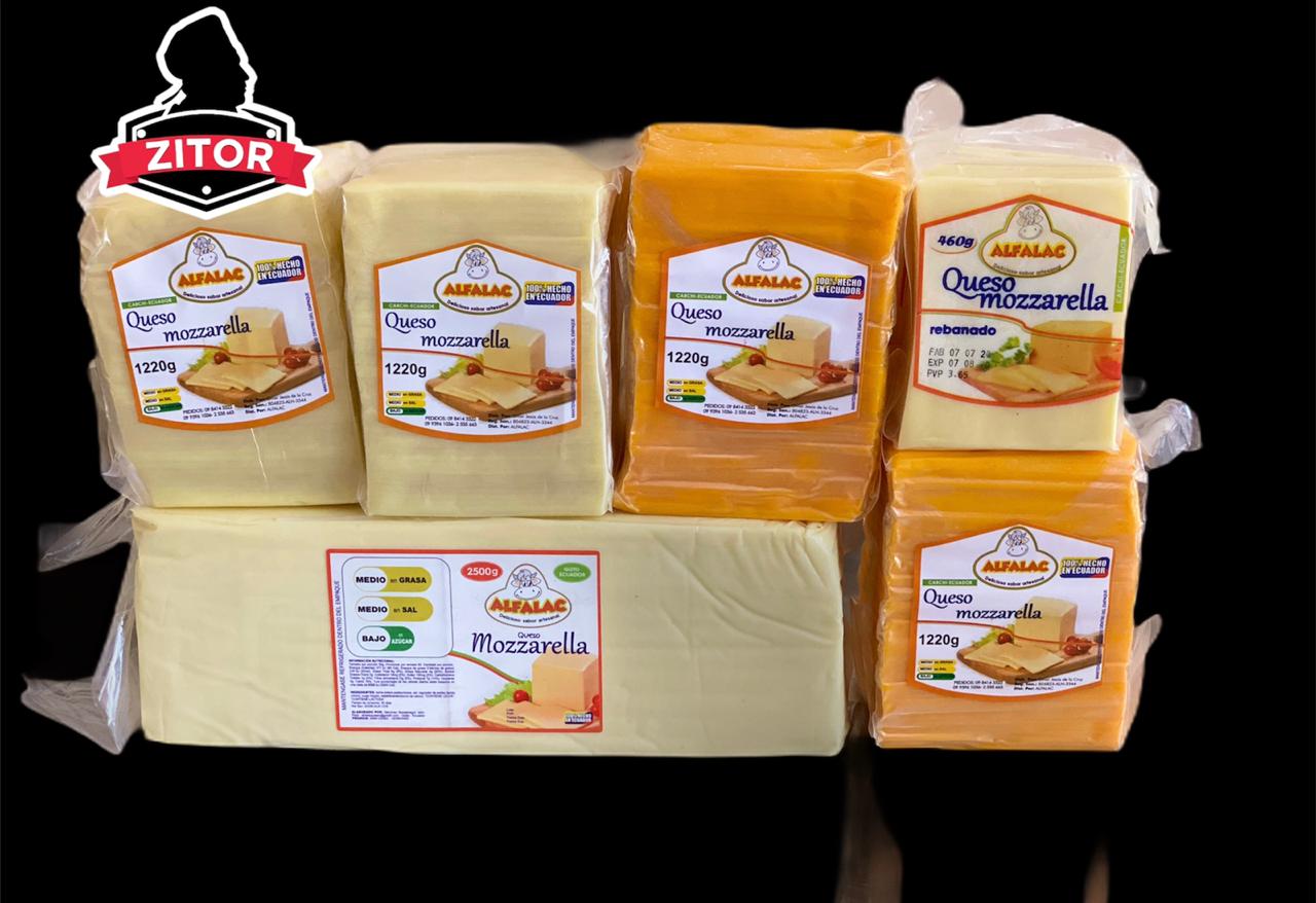 Grupo Zitor - Queso Mozzarrella bloque de 2500 gr::: PVP:...