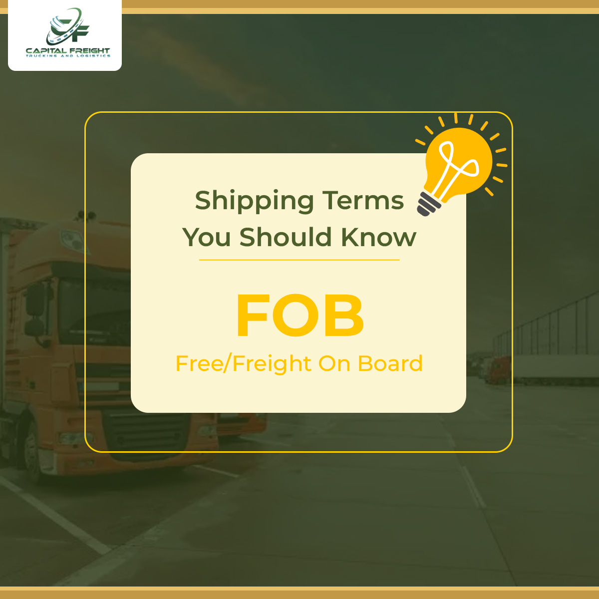 Capital Freight Trucking & Logistics | Atlanta GA