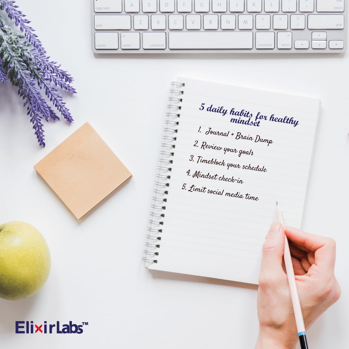 Elixir Labs - For a new week, here are some daily habits...