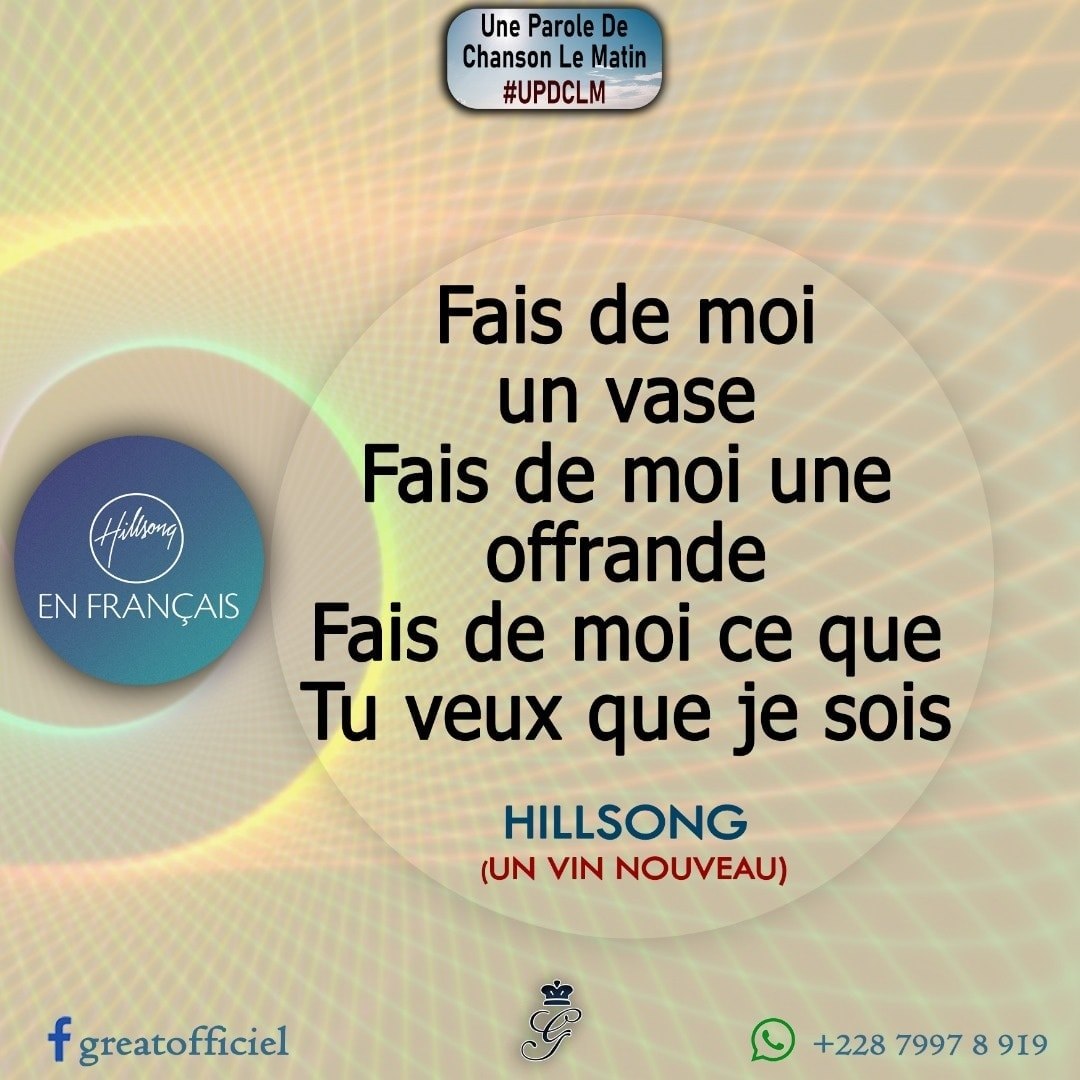 Paroles De Hillsong En Français Là Dans Le Feu