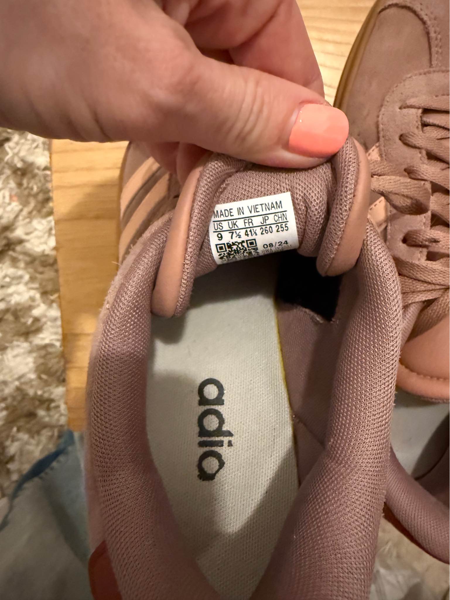 Adidas Mauve Platform Sneakers - Fashion Sneakers - Rochester ...