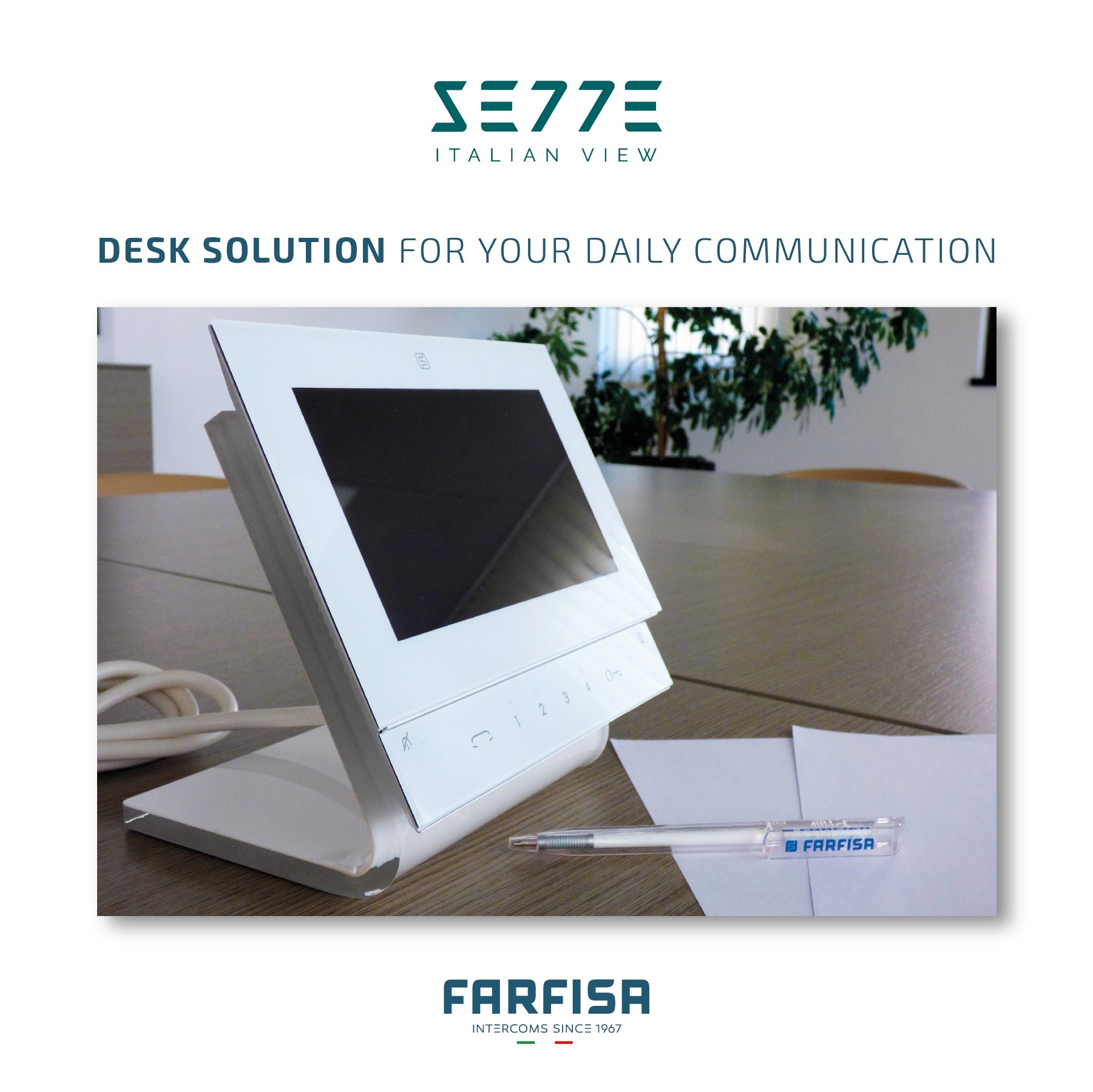 🇬🇧🇬🇧 NEW Now available table adaptor... - Farfisa Intercoms