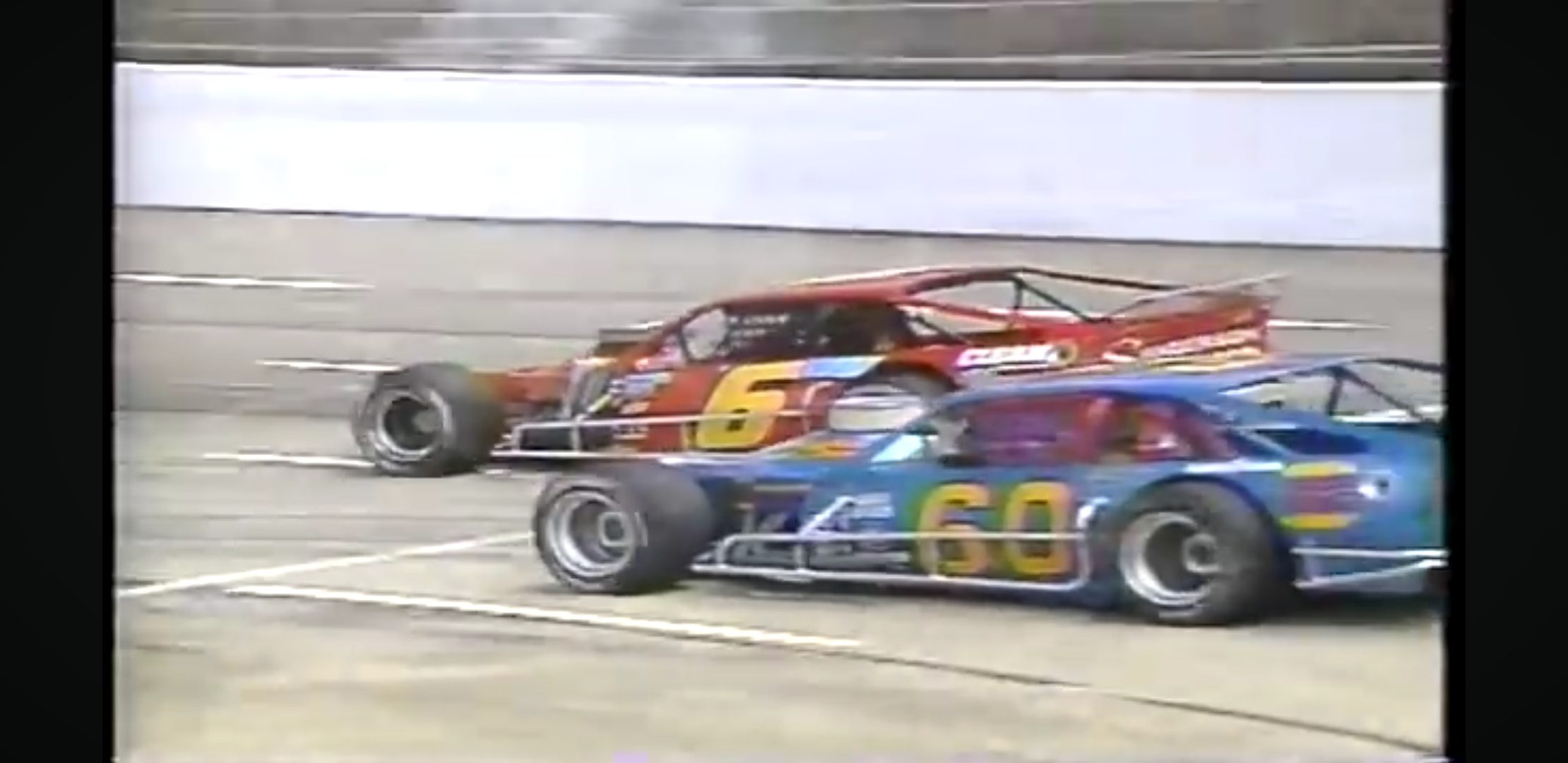 George Kent and Mike Stefanik (in a Chris Kopec backup car) at ...