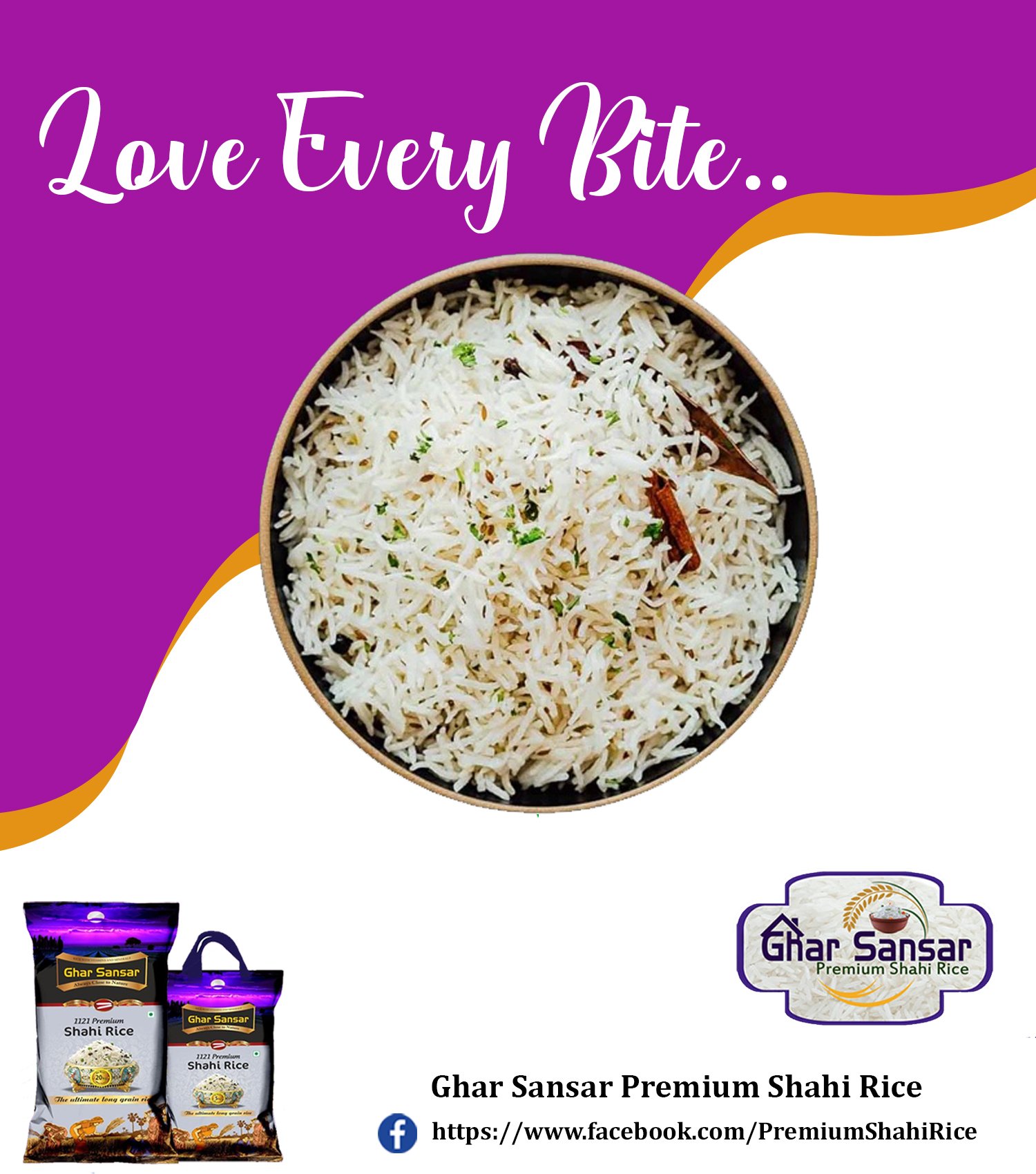 Ghar Sansar Premium Shahi Rice