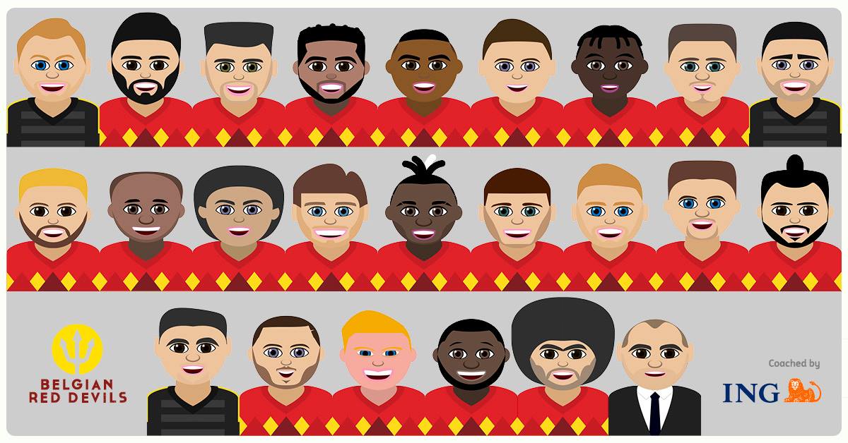 ING Belgique - Nos Diables Rouges méritent leur propre...