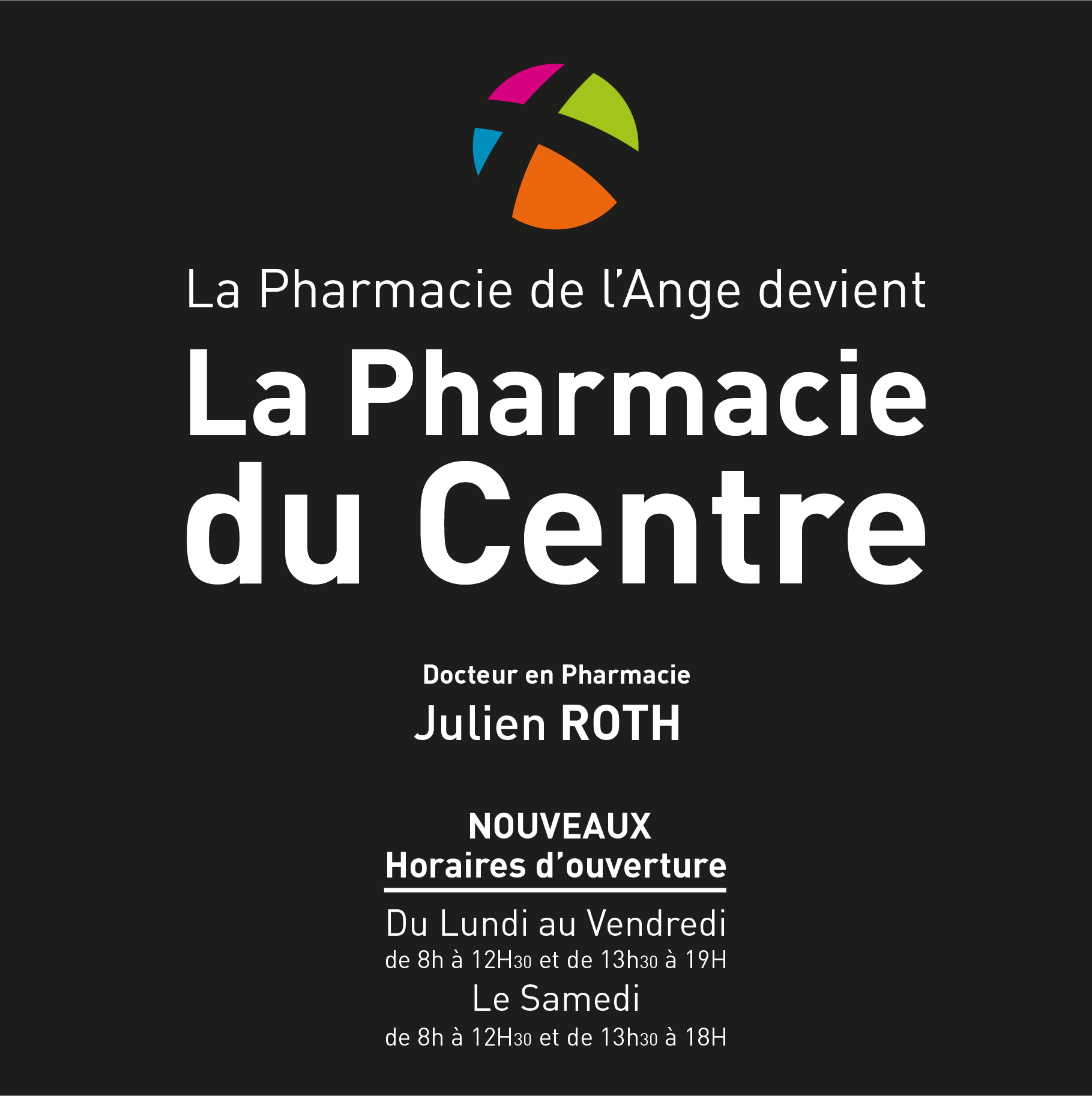 Agence - Souhaitons la bienvenue à Julien ROTH, nouveau Pharmacien à ...